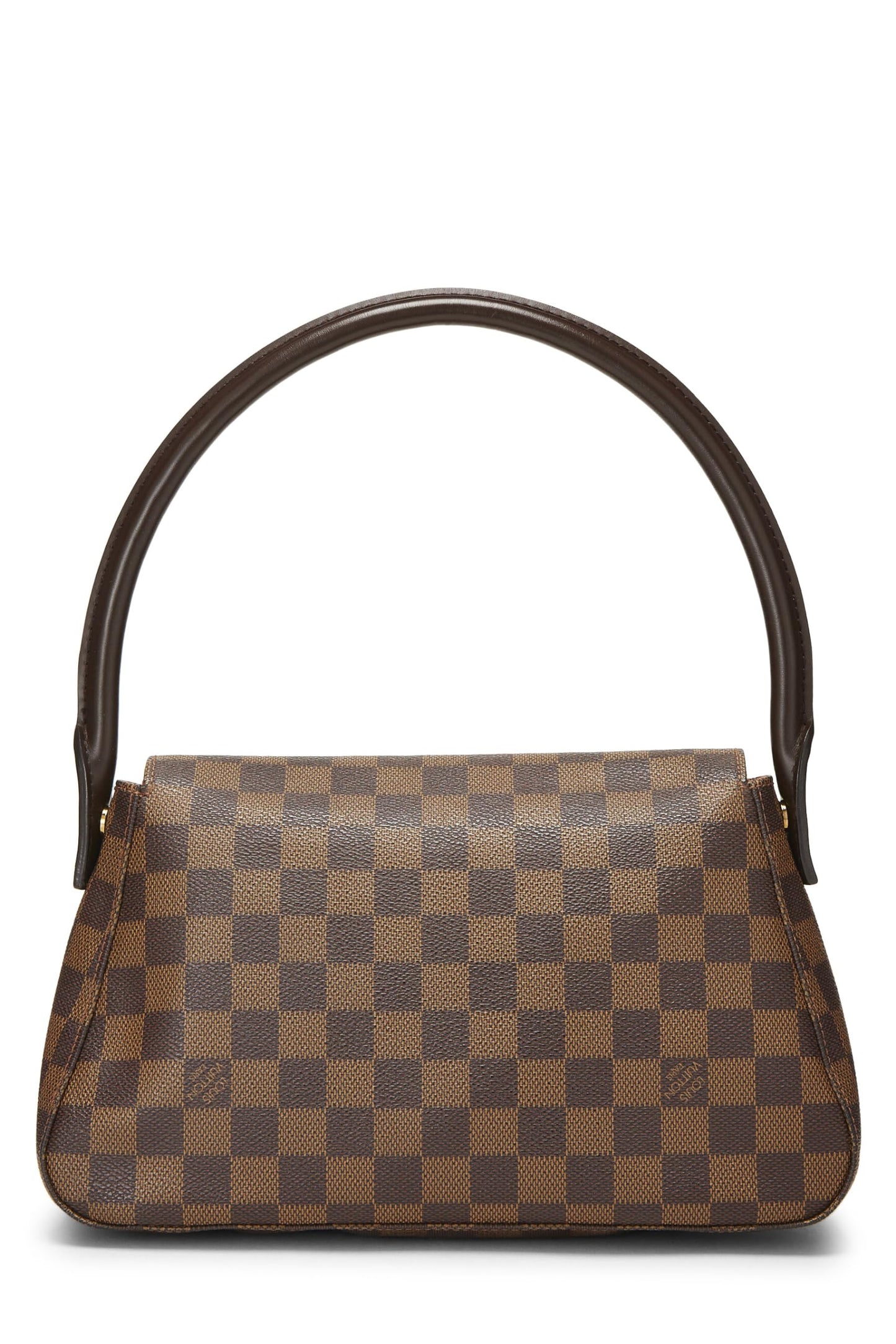 Louis Vuitton, Damier Ebene Canvas Looping PM, Brown