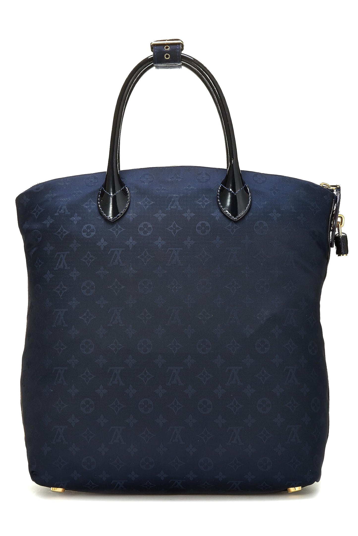 Louis Vuitton, Marine Blue Monogram Desire Vertical Lockit MM, Navy