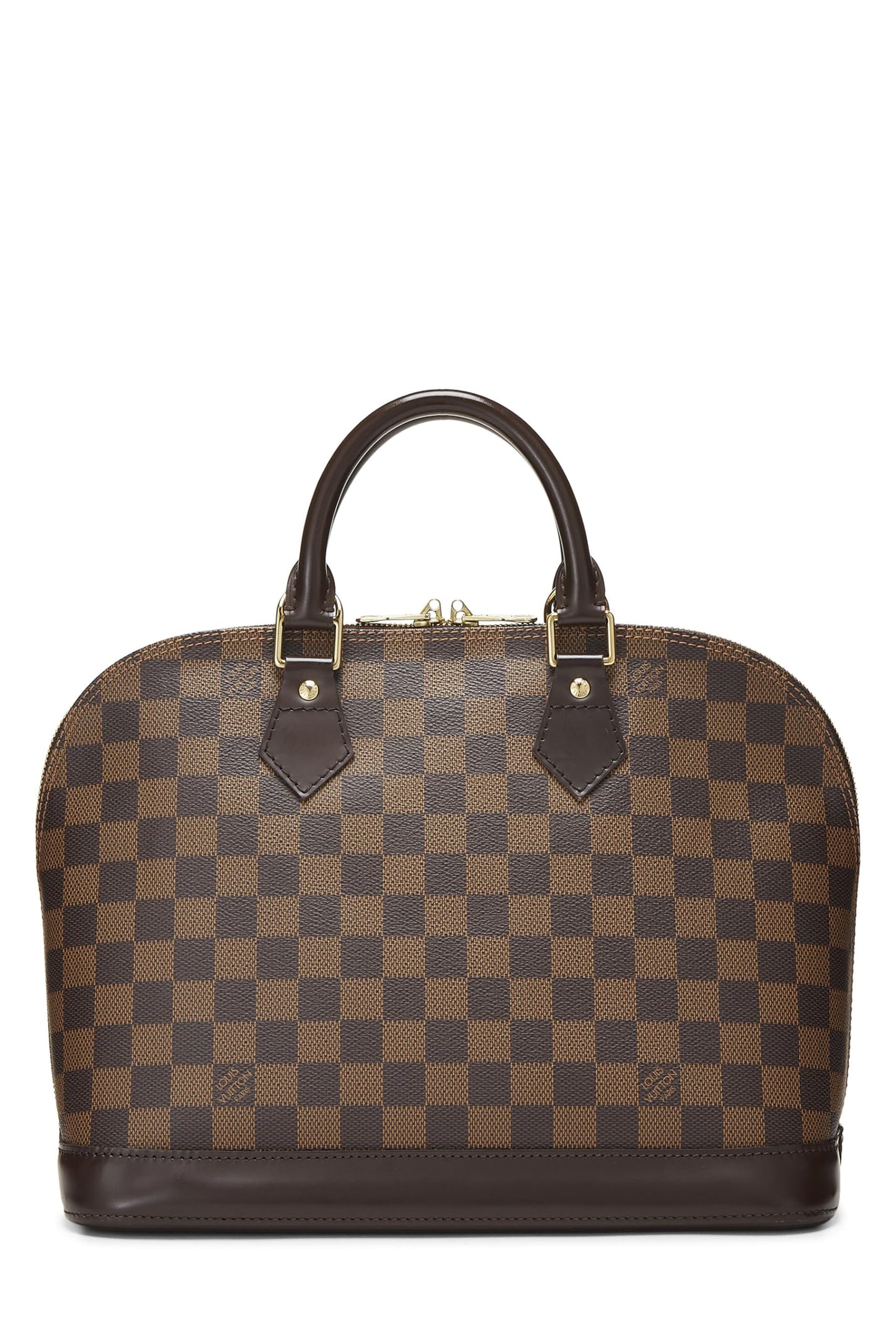 Louis Vuitton, Damier Ebene Alma PM, Brown