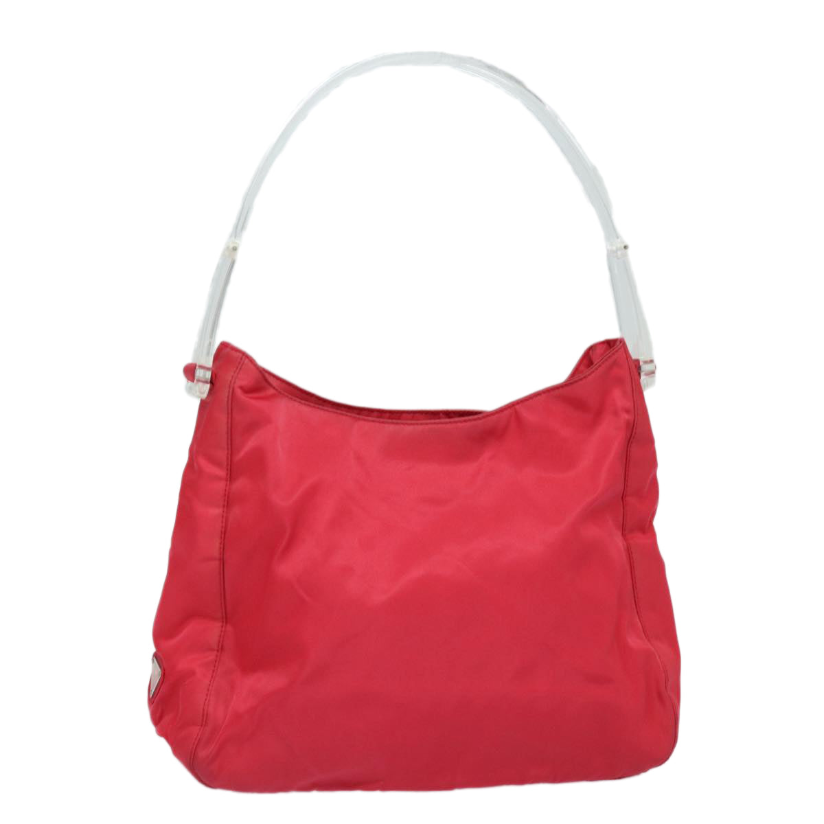 PRADA Shoulder Bag Nylon Pink Auth