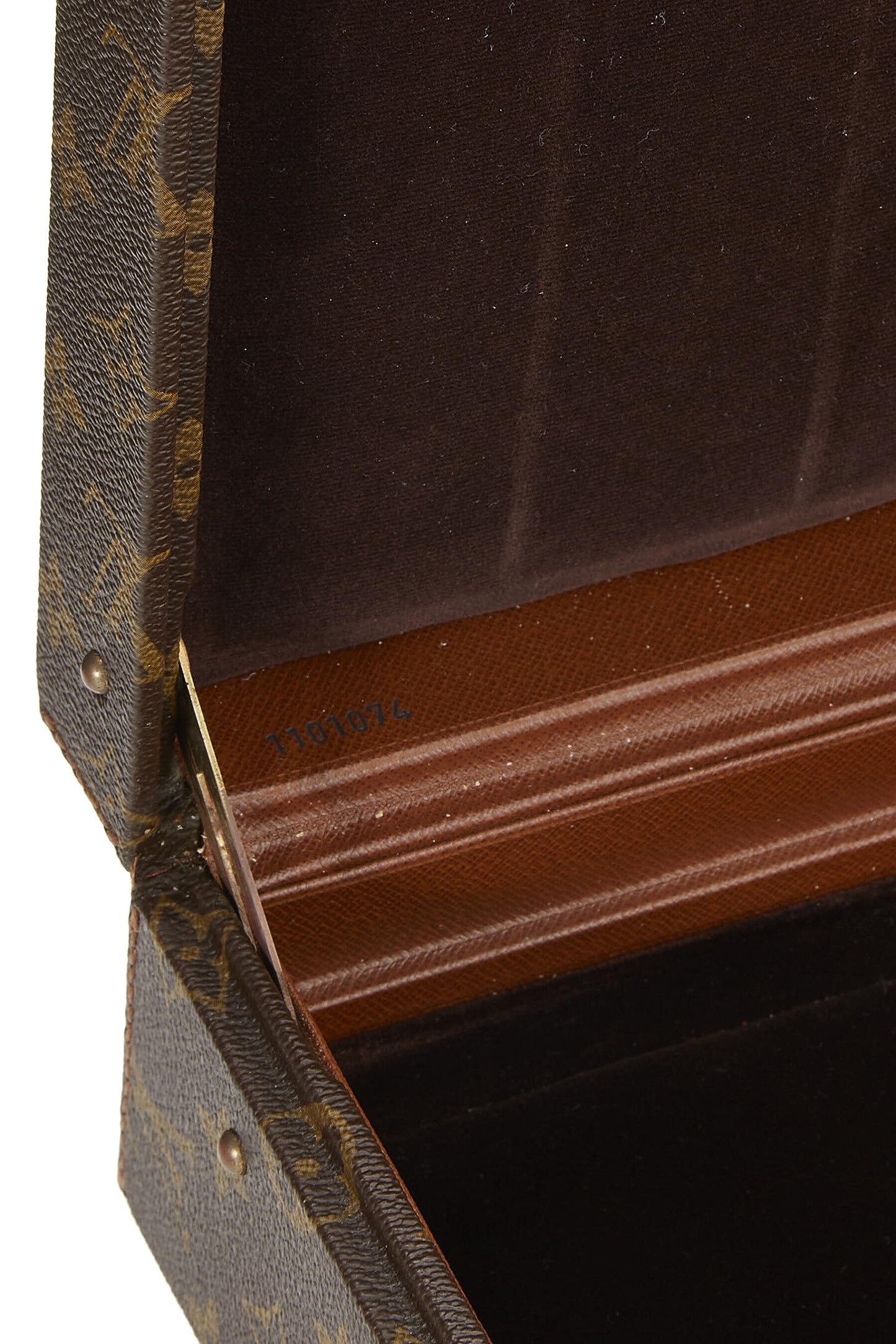 Louis Vuitton, Monogram Canvas Boite Bijoux, Brown