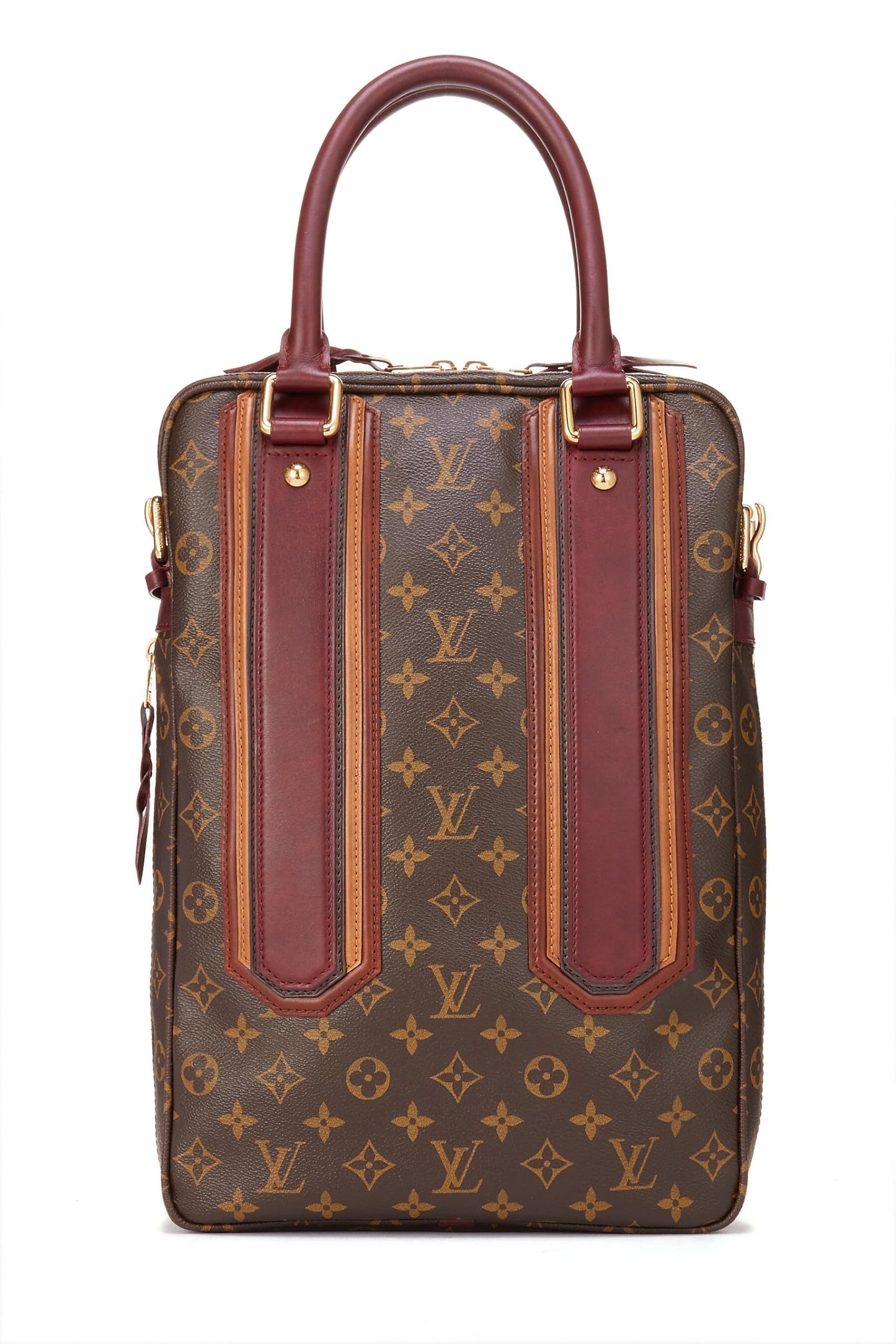 Louis Vuitton, Monogram Canvas Bequia Porte-Documents Vertical, Brown