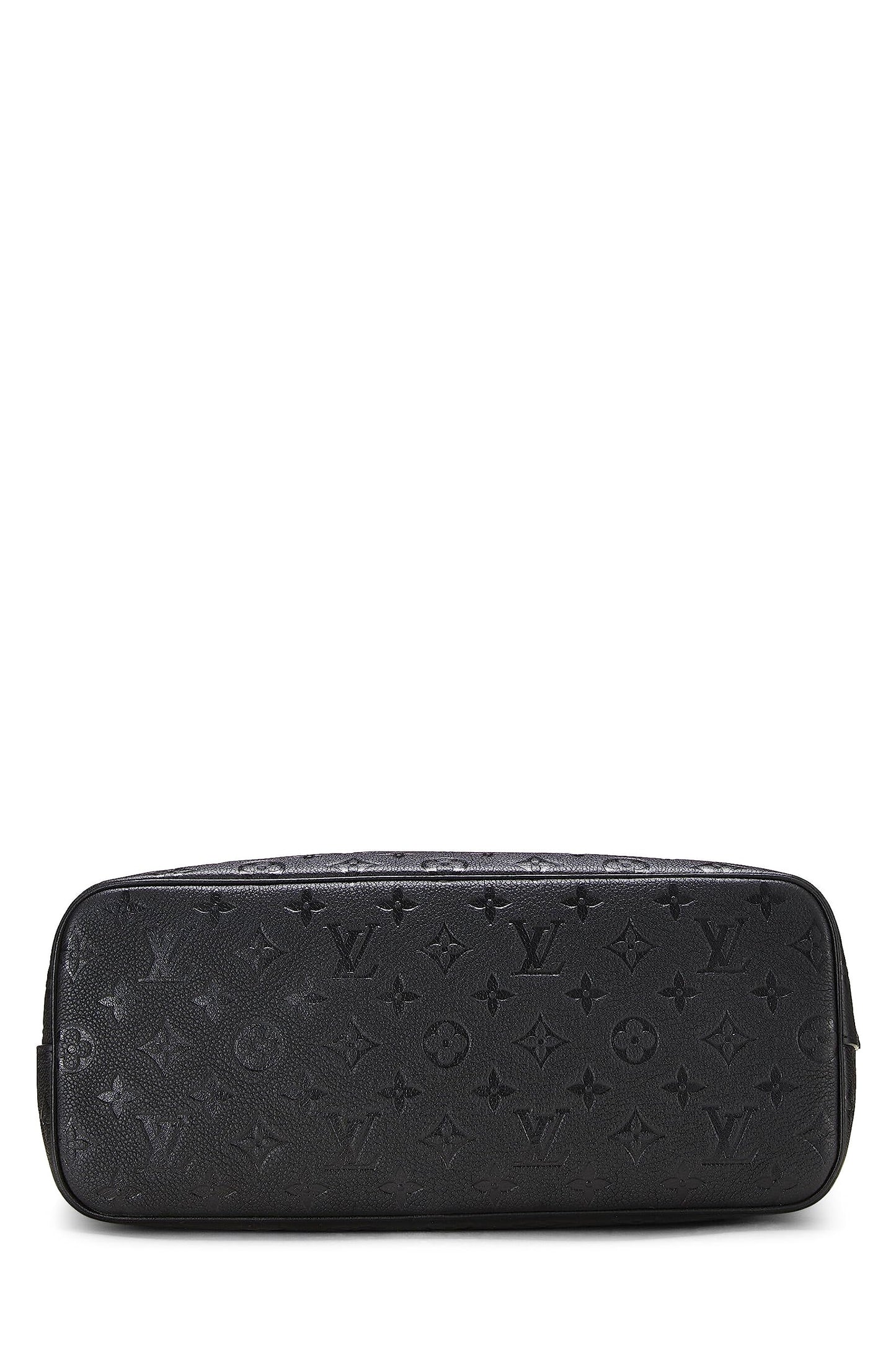 Louis Vuitton, Comme Des Garçons x Louis Vuitton Black Monogram Empreinte Bag with Holes MM, Black