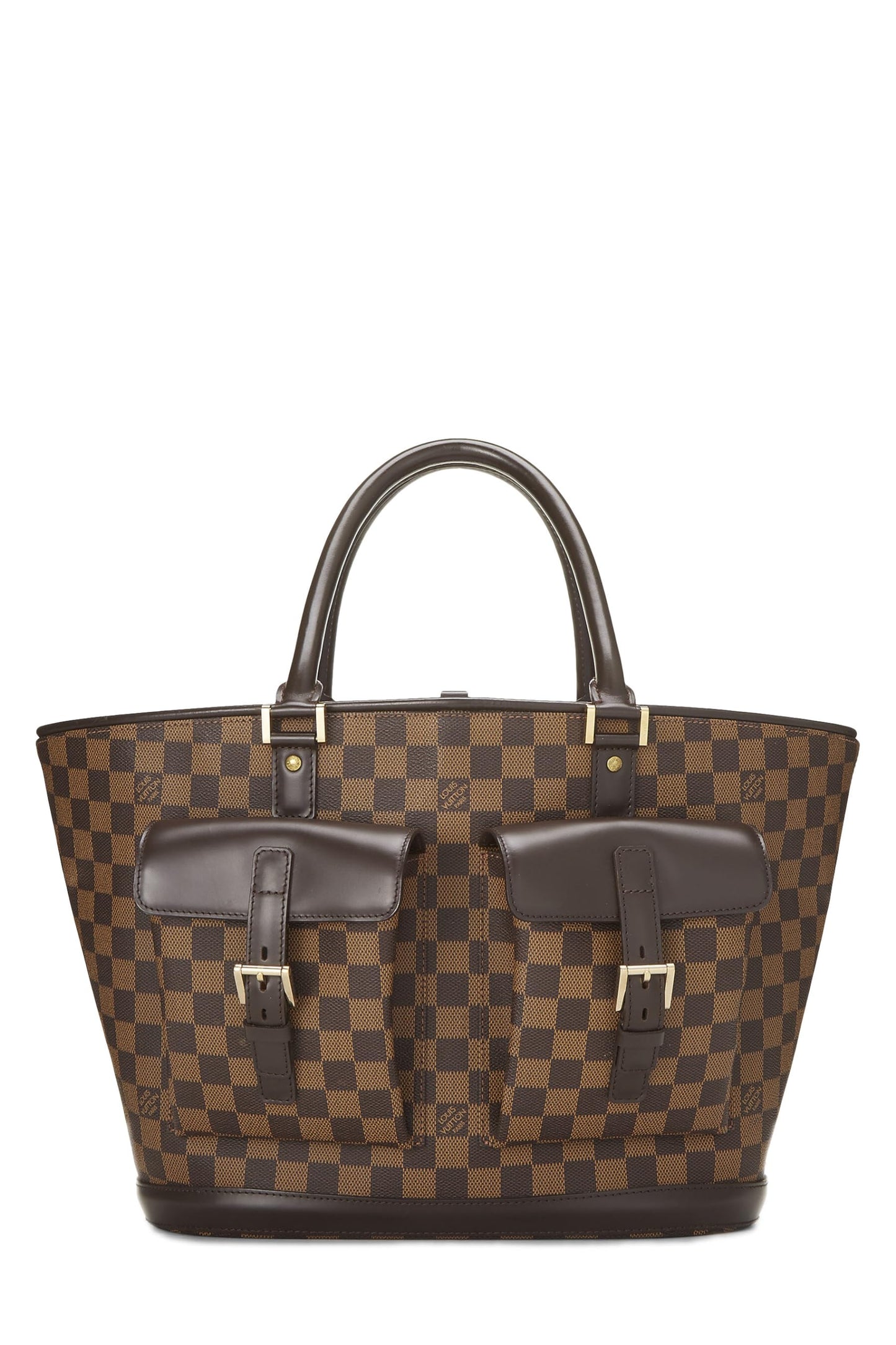 Louis Vuitton, Damier Ebene Manosque GM, Brown