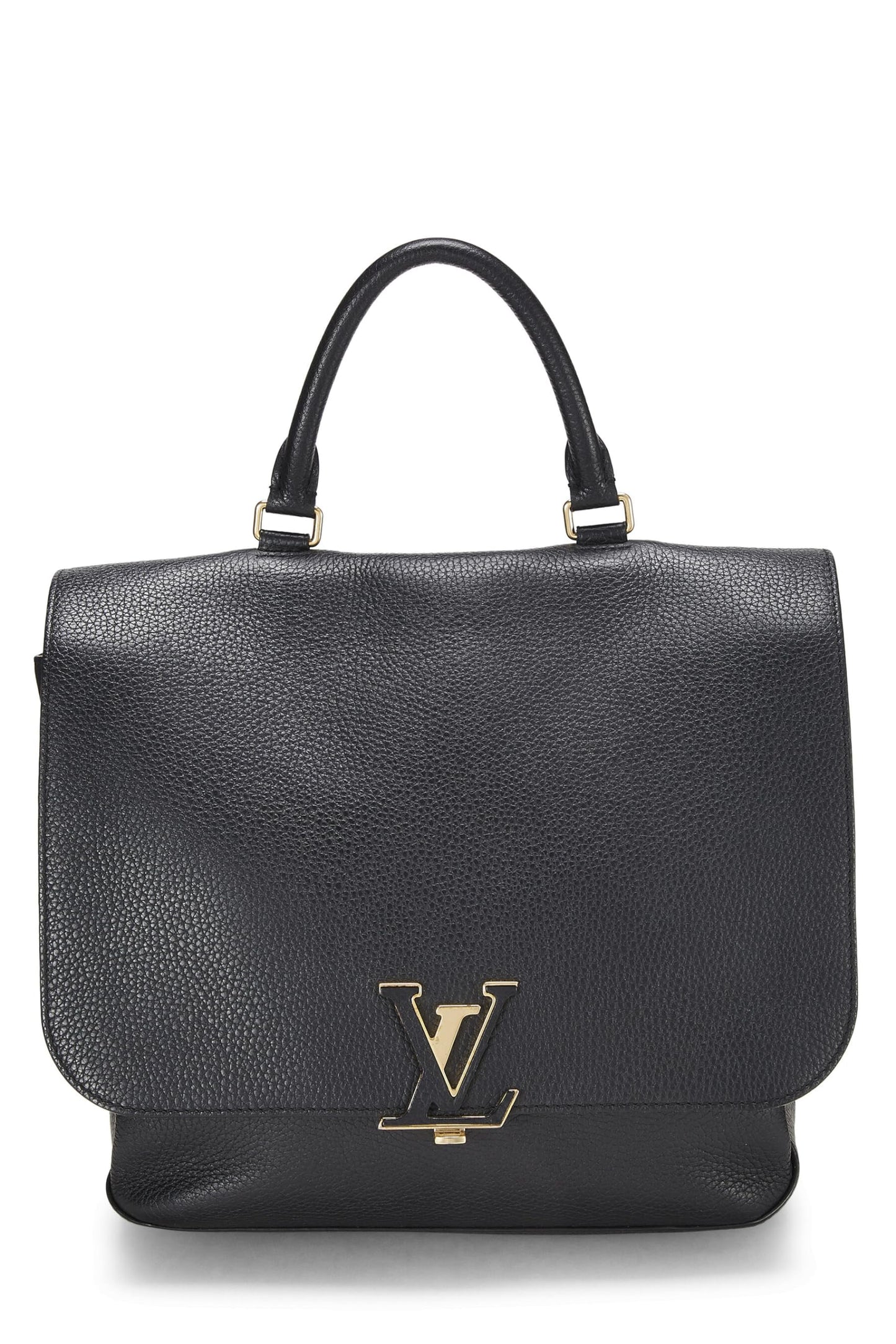 Louis Vuitton, Black Taurillon Leather Volta, Black
