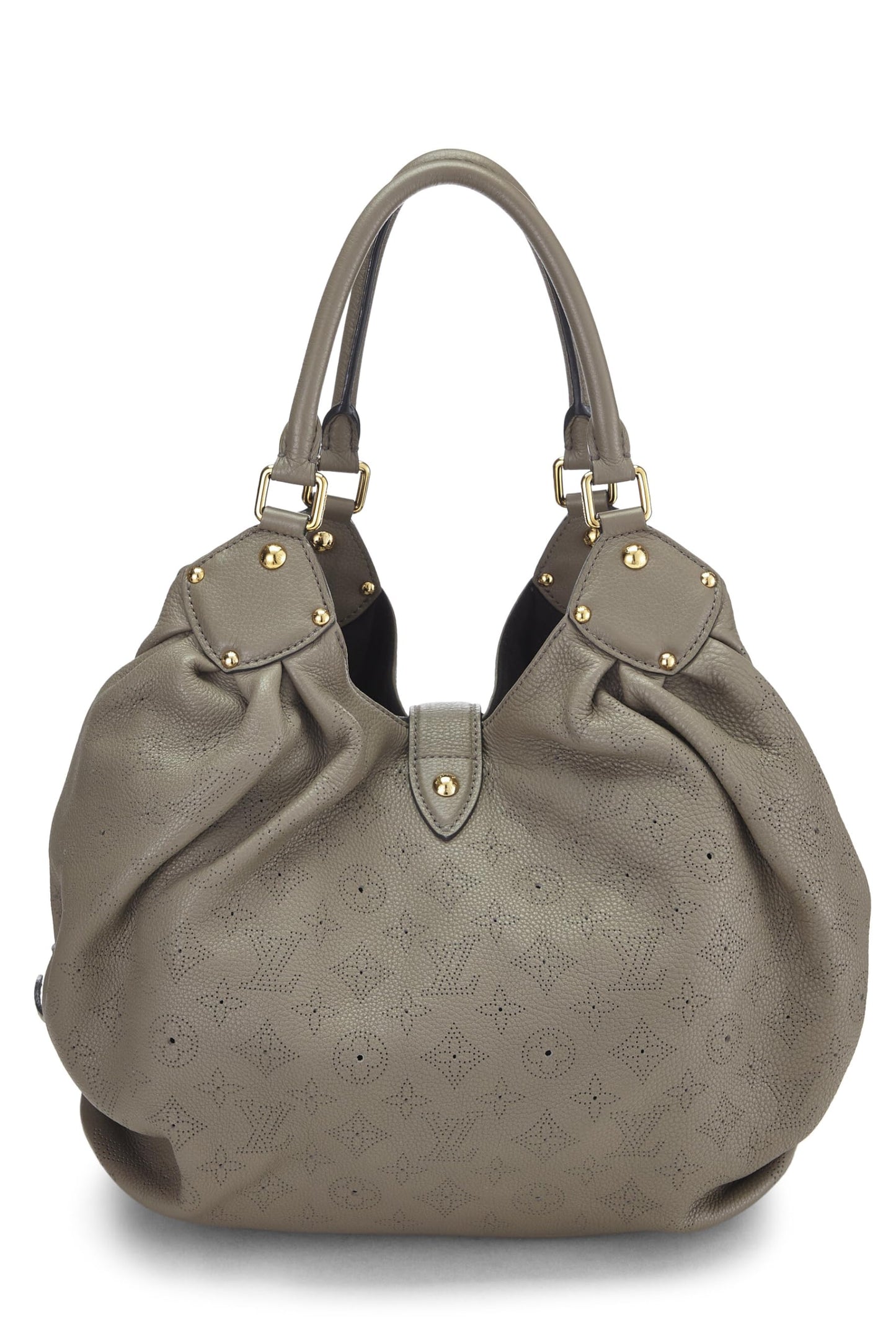 Louis Vuitton, Grey Monogram Mahina Large, Grey