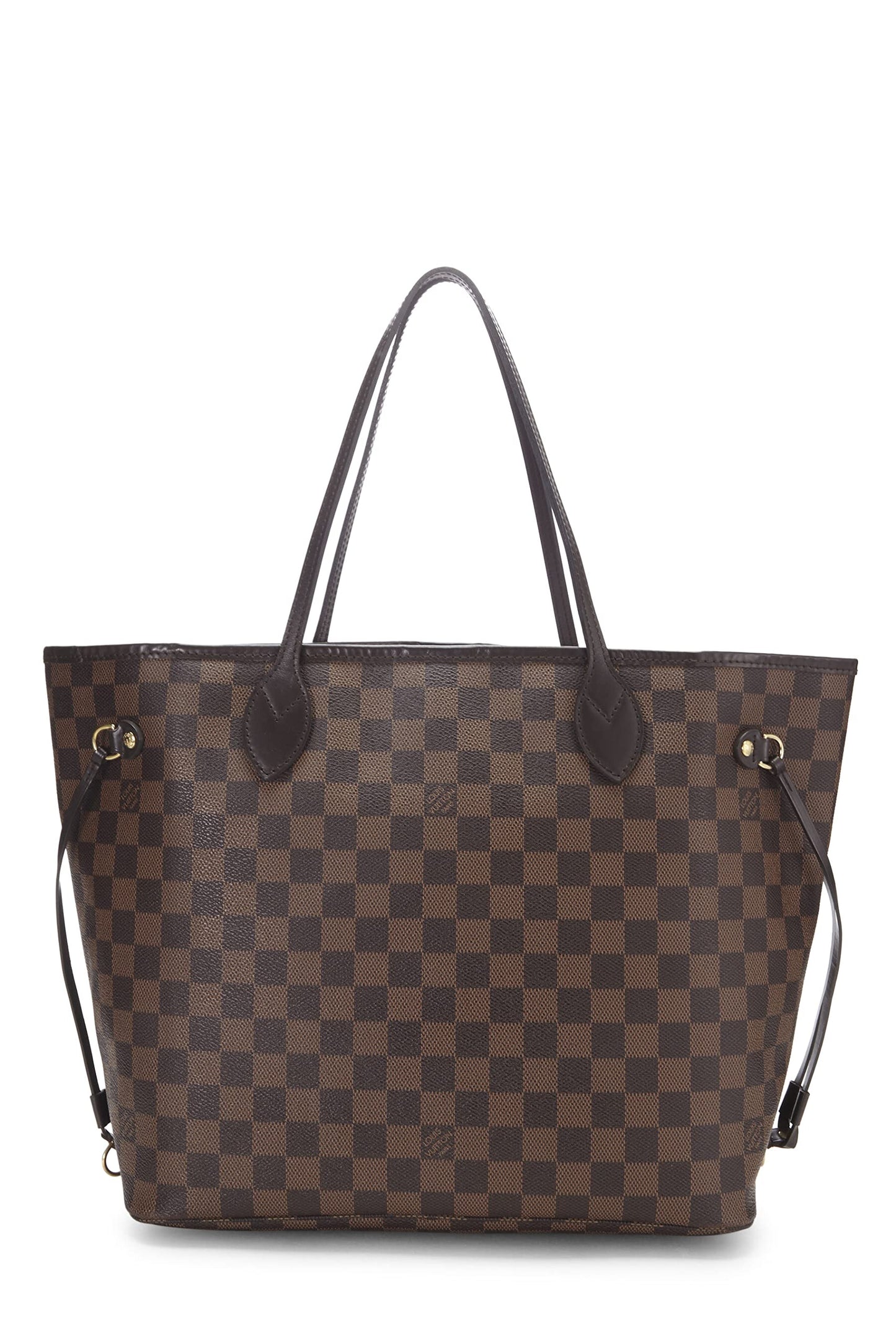 Louis Vuitton, Damier Ebene Neverfull MM, Brown