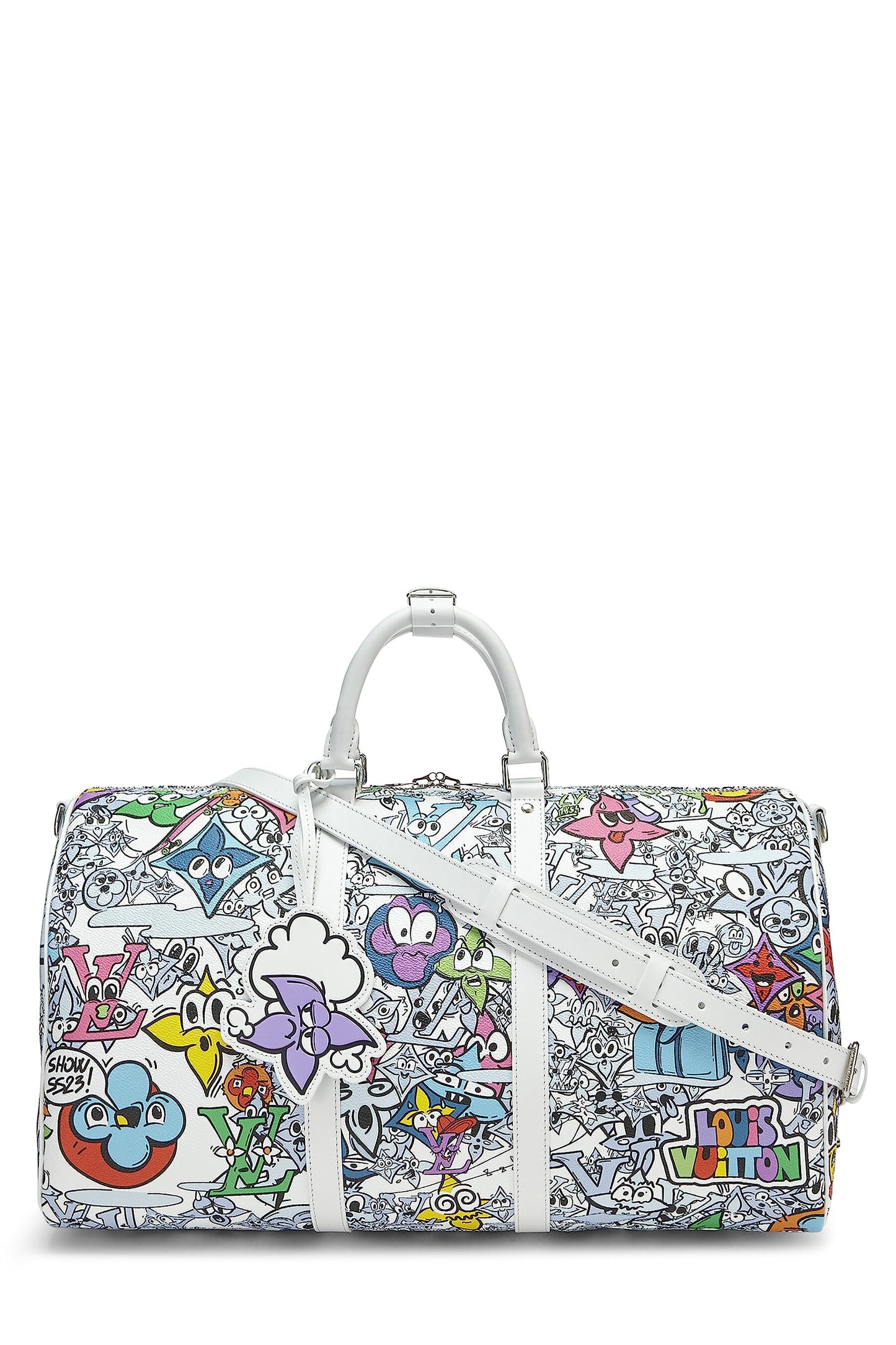 Louis Vuitton, Multicolor Monogram Comics Keepall Bandouliere 50, Multi