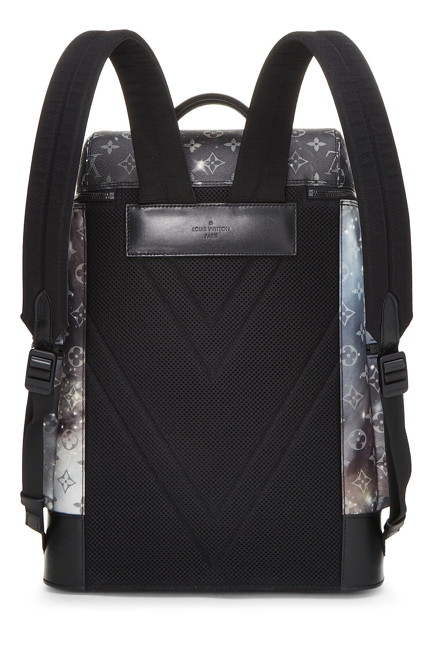 Louis Vuitton, Black Monogram Galaxy Alpha Backpack, Black