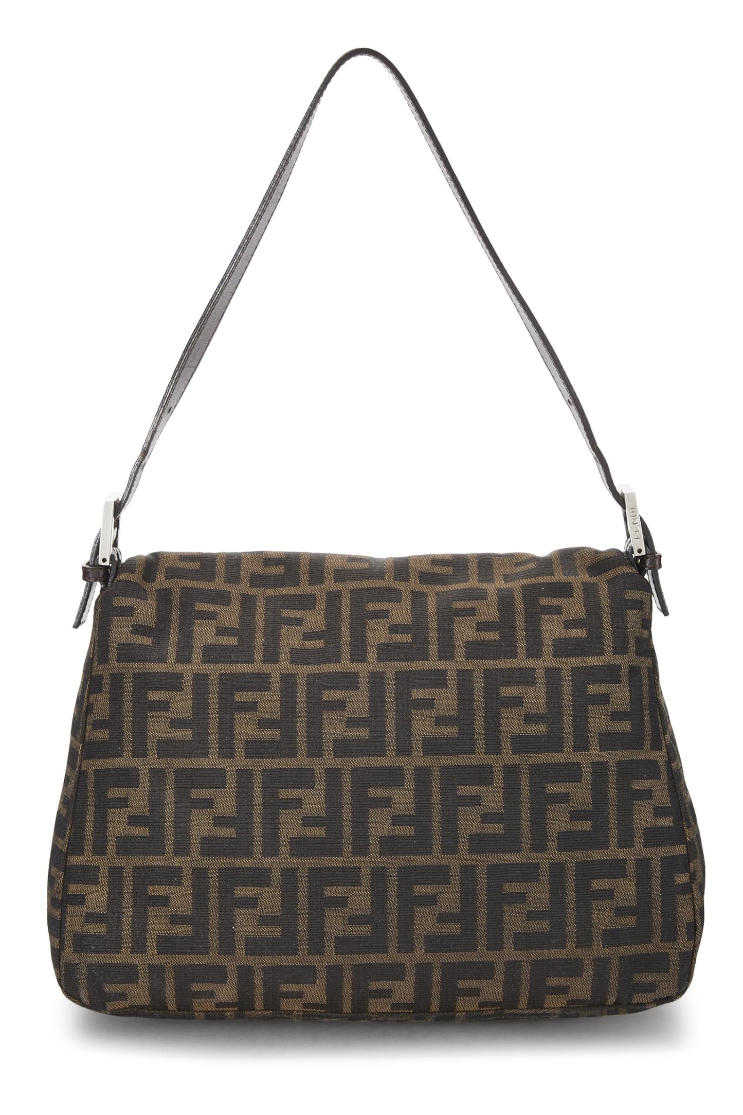 Fendi, Brown Zucca Canvas Mama, Brown