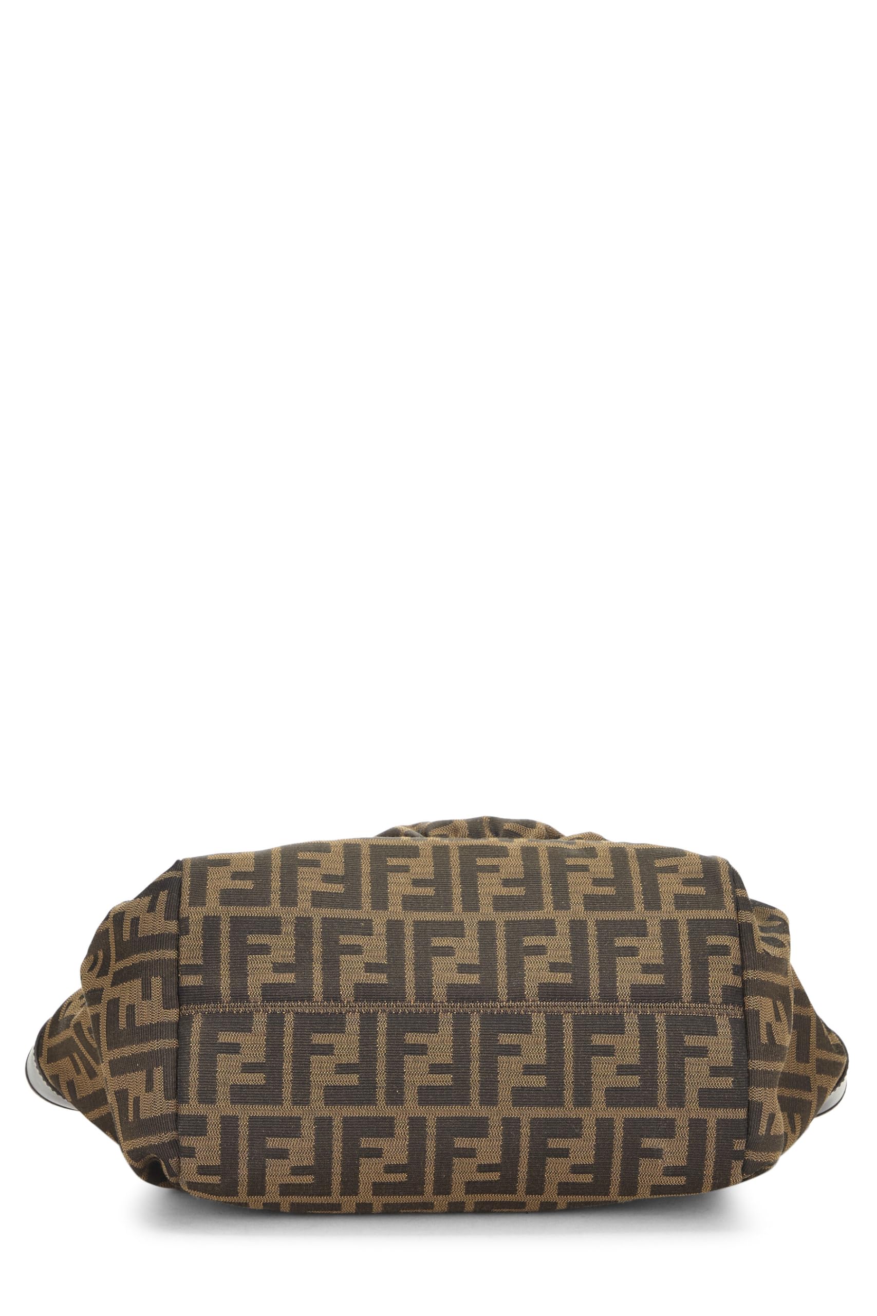 Fendi, Brown Zucca Canvas Chef Pocket Tote Large, Brown