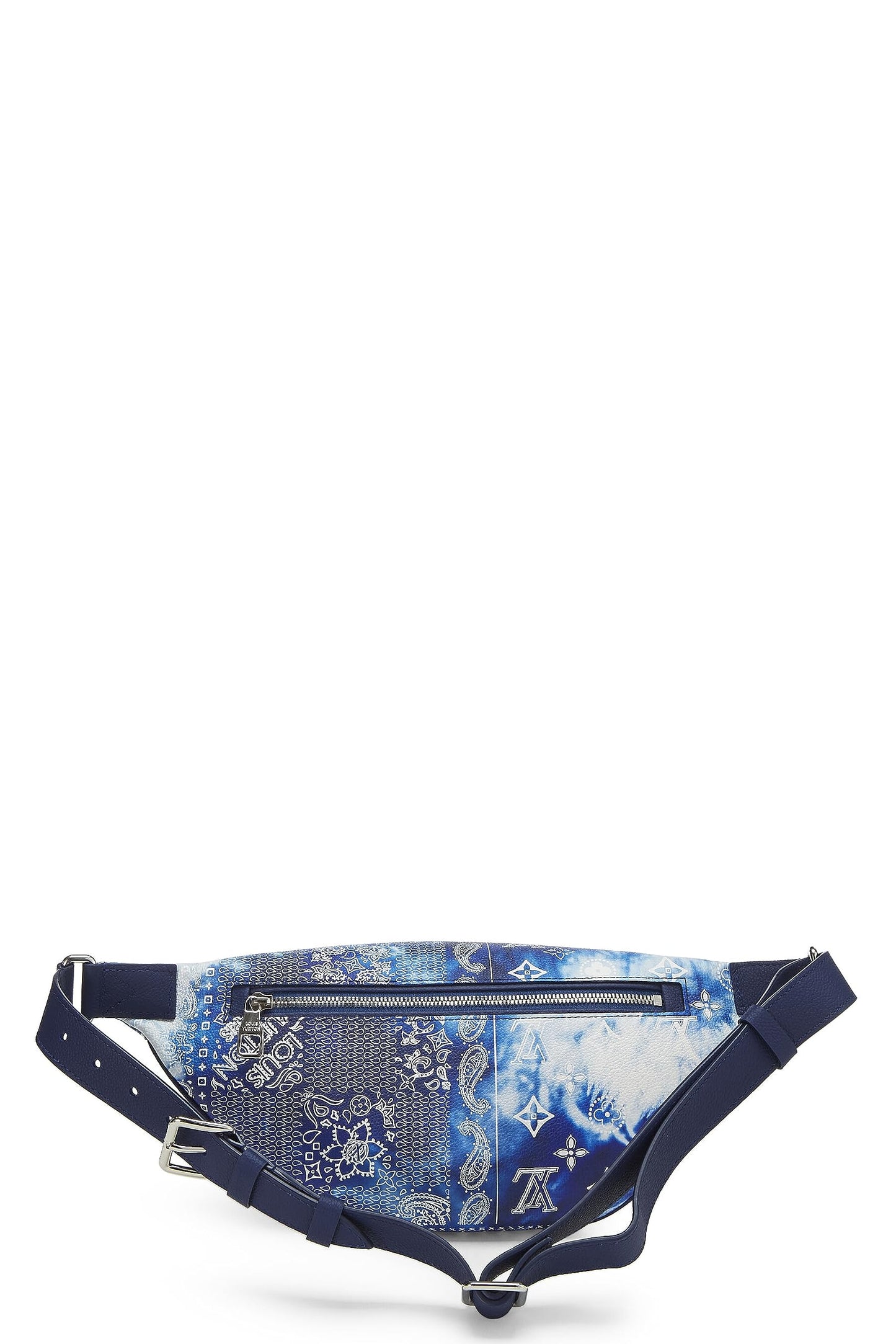 Louis Vuitton, Blue Monogram Bandana Discovery Bumbag, Blue
