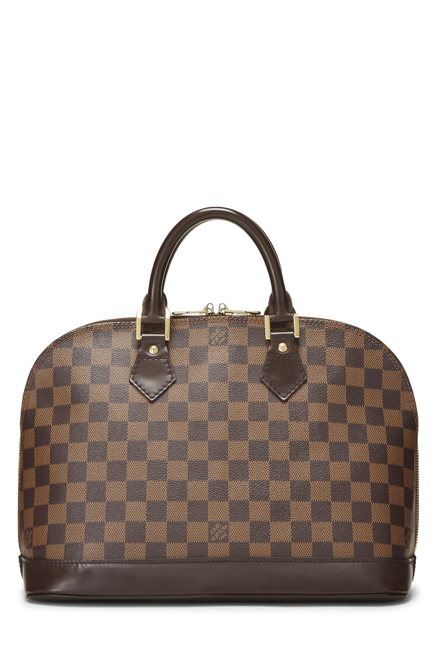 Louis Vuitton, Damier Ebene Alma PM, Brown