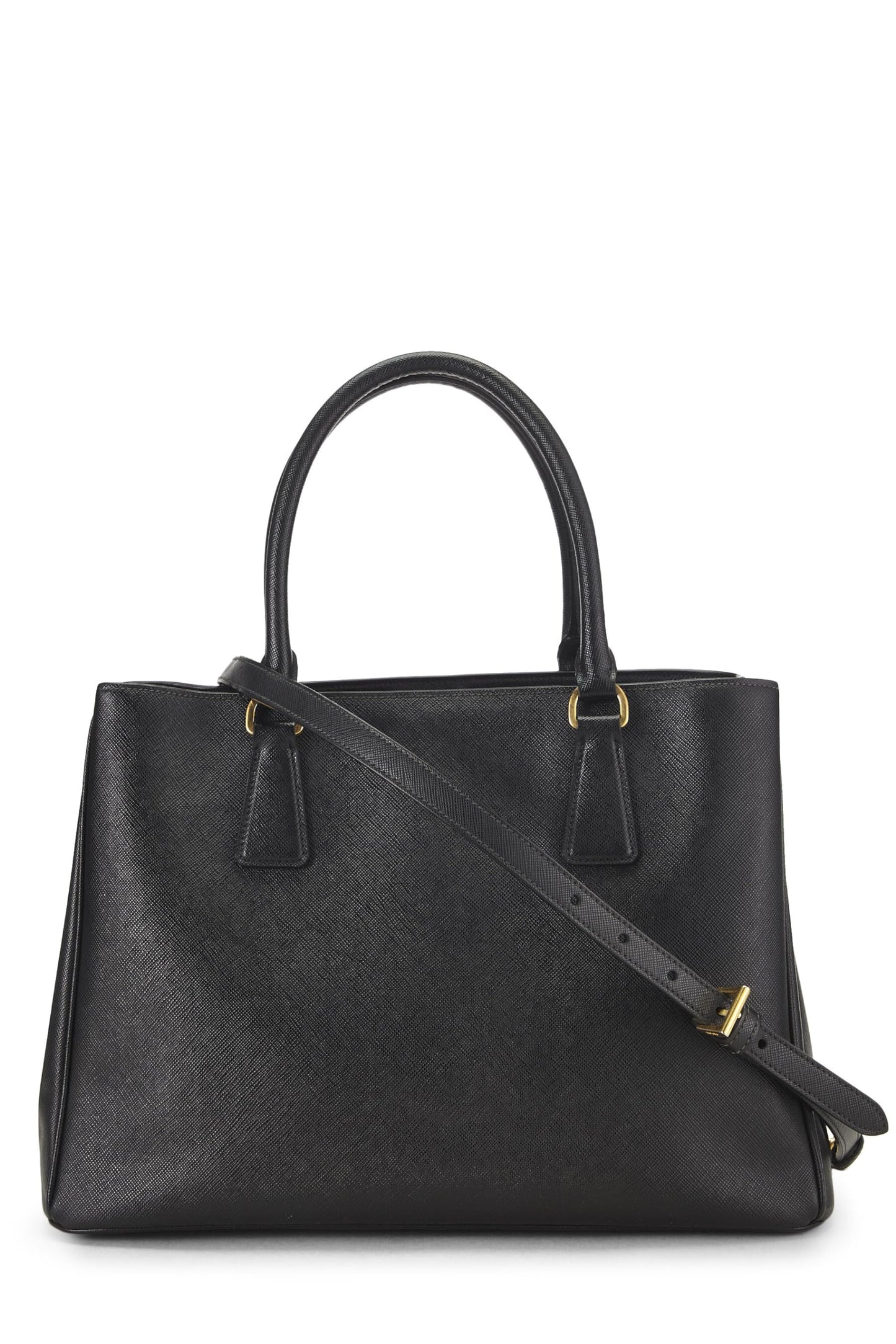 Prada, Black Saffiano Executive Tote Medium, Black