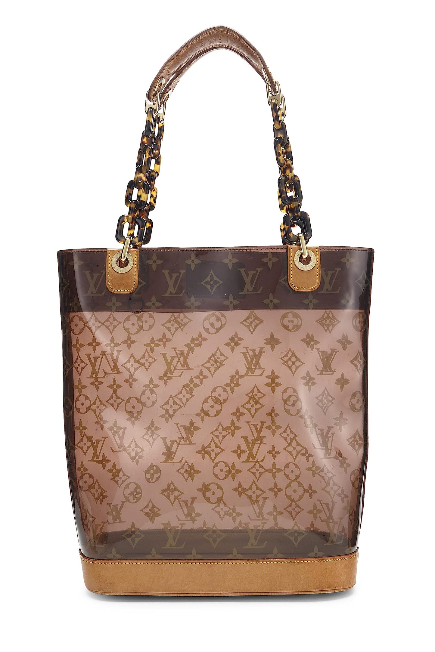Louis Vuitton, Monogram Ambre Vinyl Cabas MM, Brown
