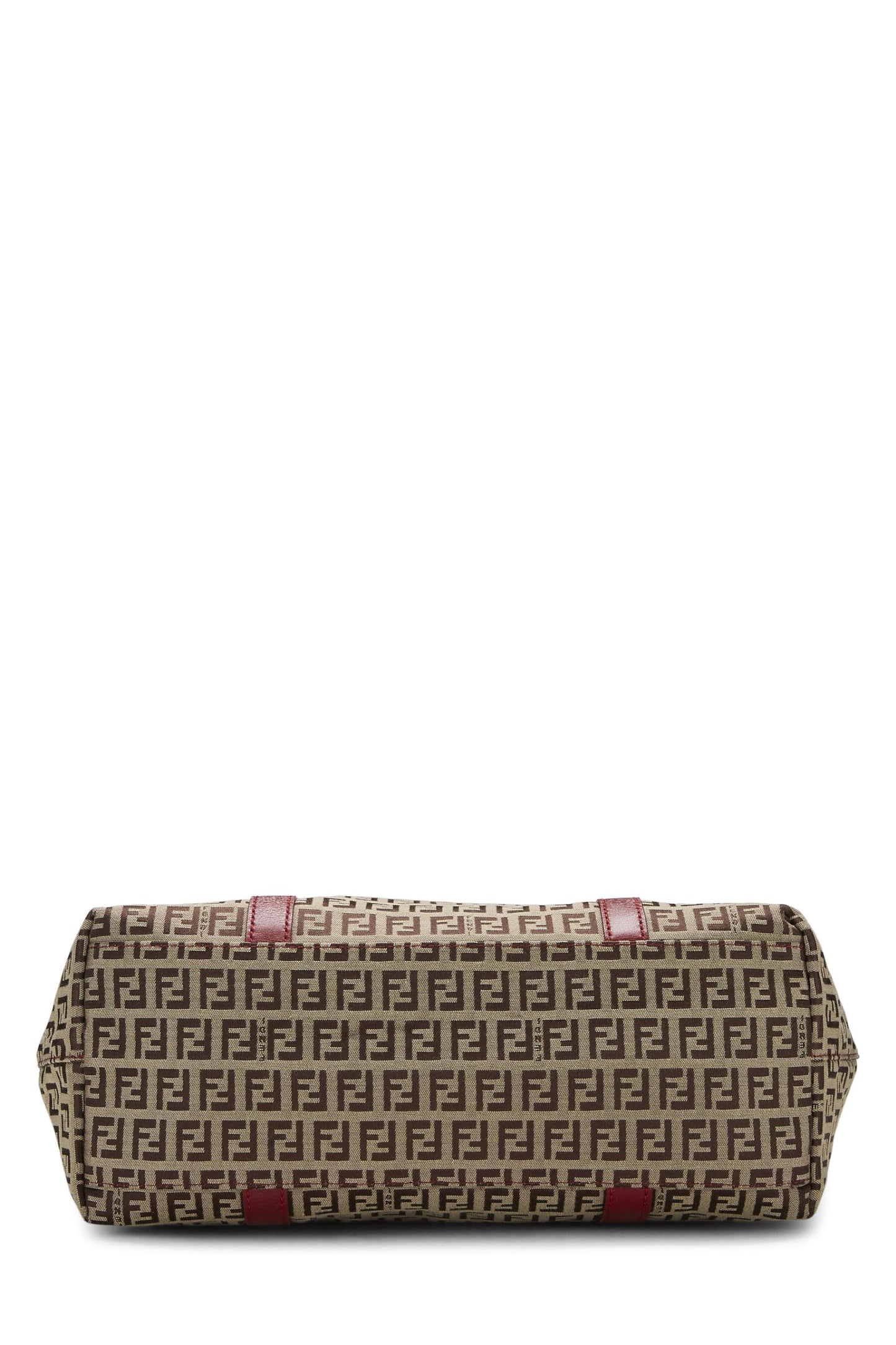 Fendi, Red Zucchino Canvas Superstar Tote, Red