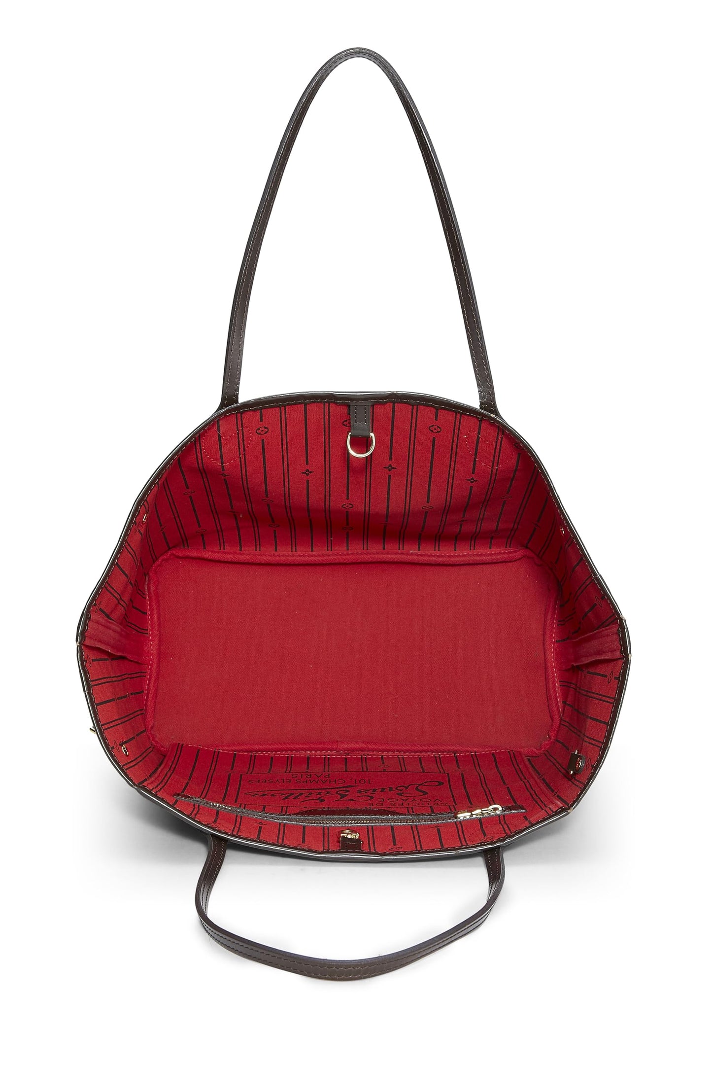Louis Vuitton, Damier Ebene Neverfull MM, Brown