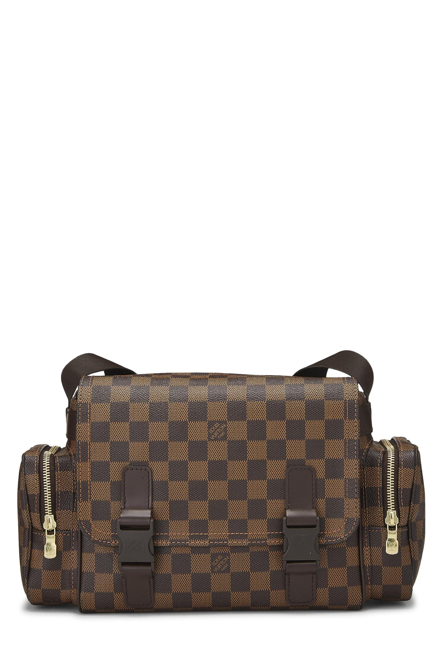 Louis Vuitton, Damier Ebene Melville Messenger, Brown