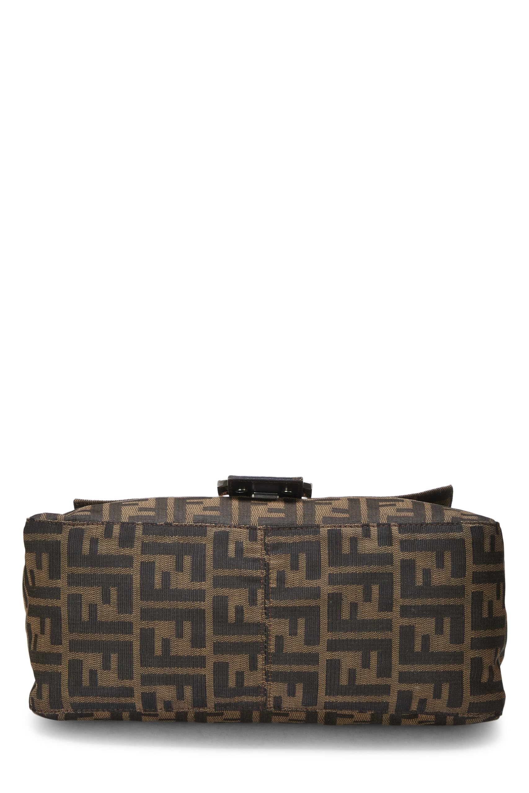 Fendi, Brown Zucca Canvas Mama, Brown