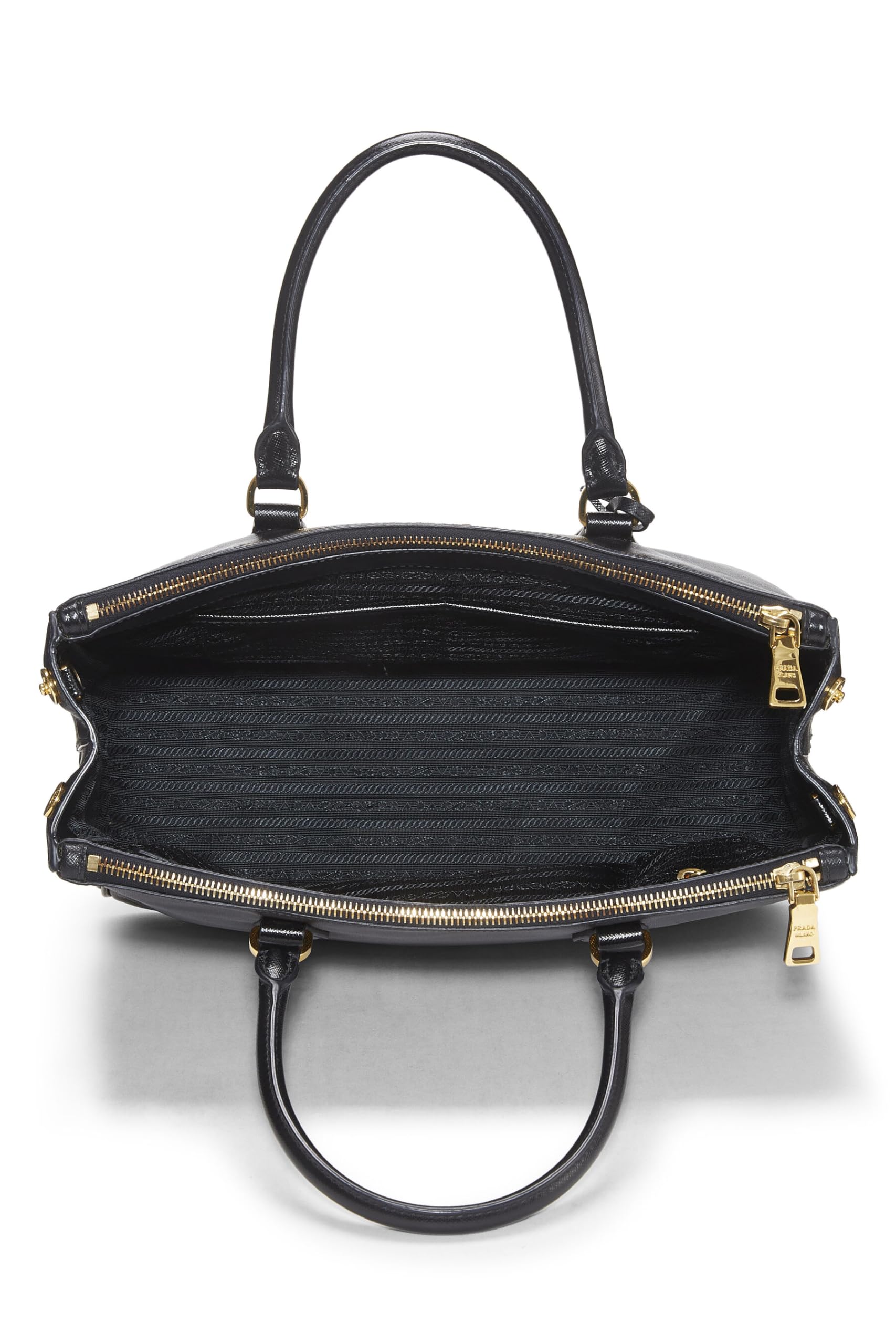 Prada, Black Saffiano Executive Tote Large, Black