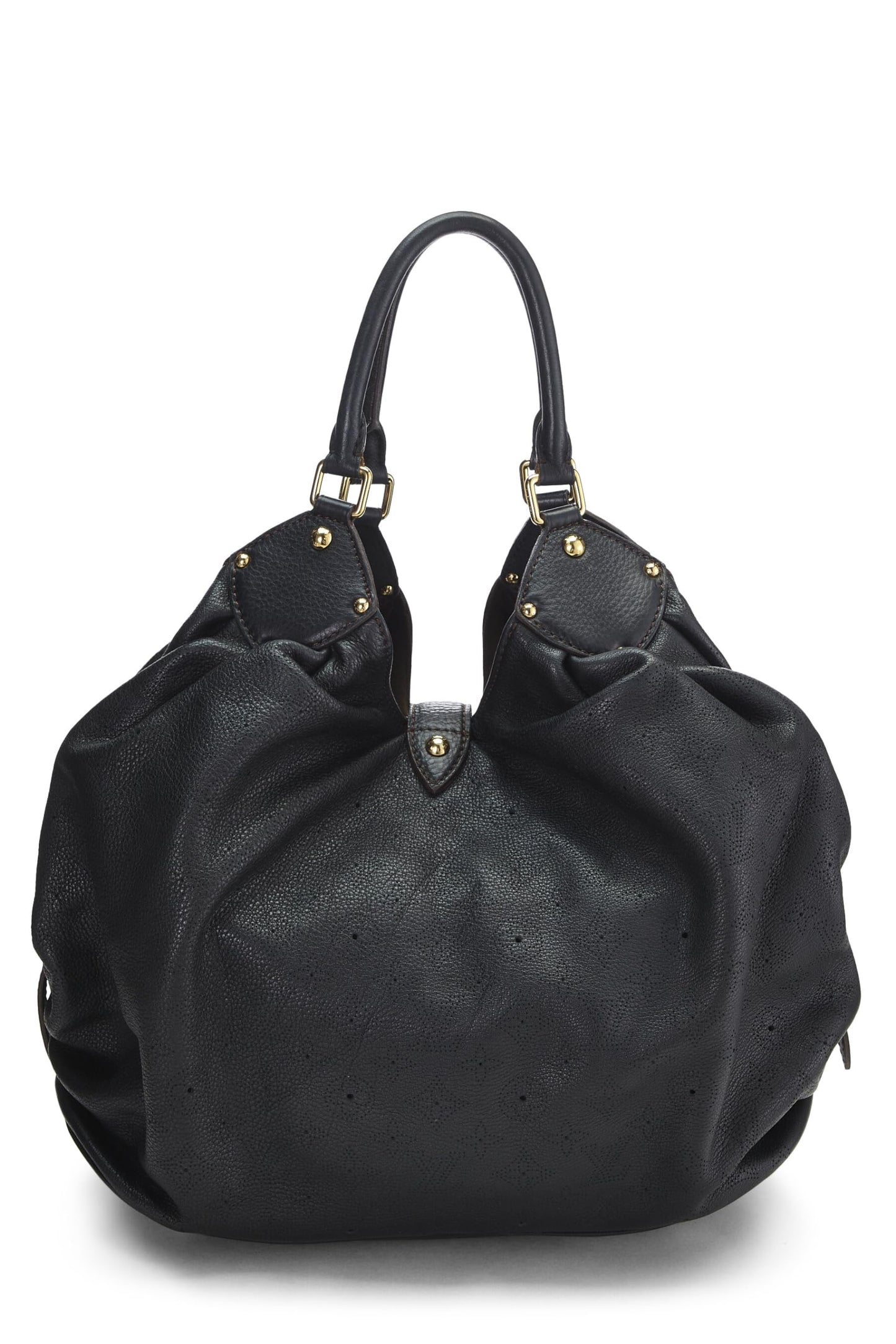 Louis Vuitton, Black Monogram Mahina XL, Black
