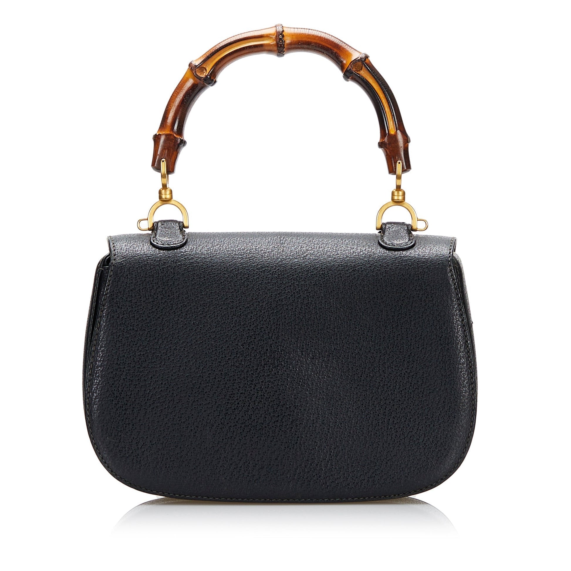 Gucci Leather Top Handle Handbag