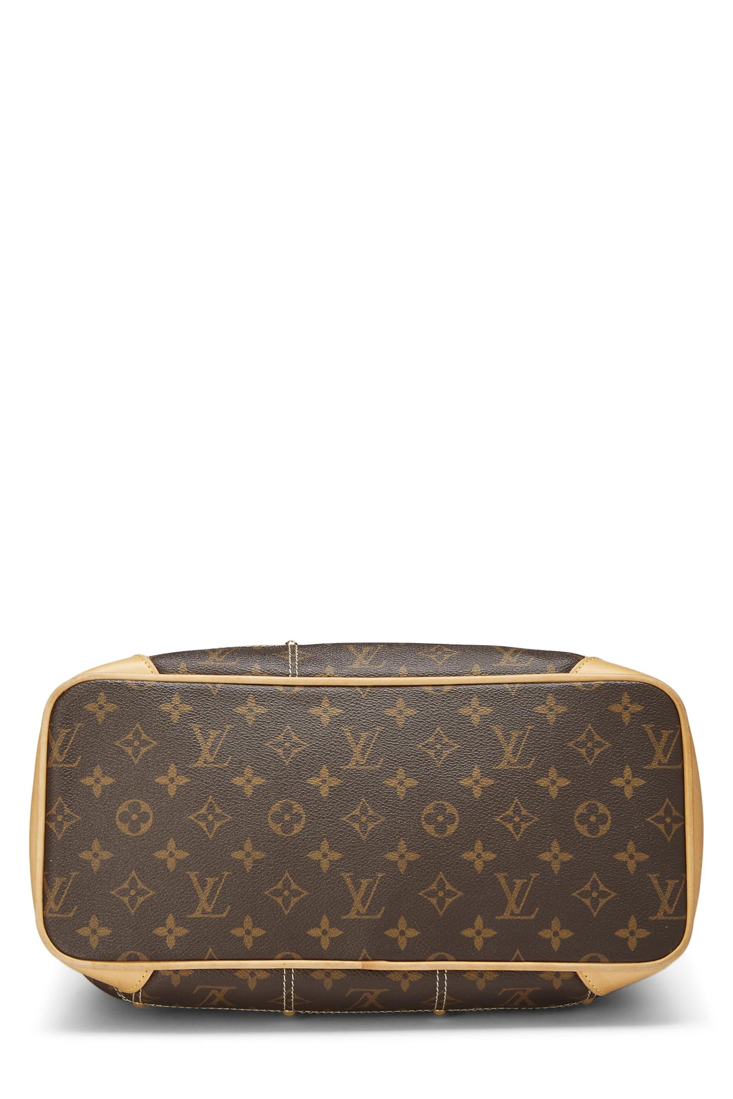 Louis Vuitton, Monogram Canvas Riveting Shoulder Bag, Brown