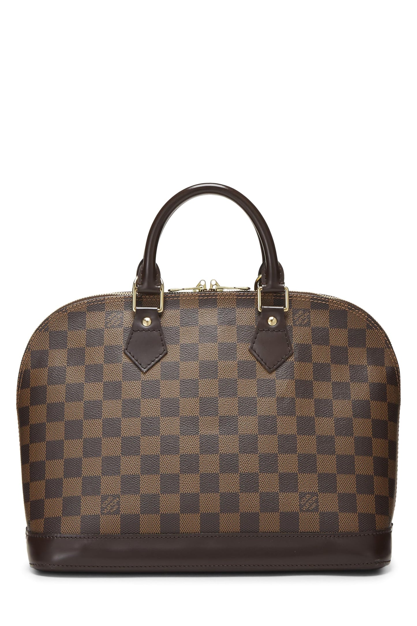 Louis Vuitton, Damier Ebene Alma PM, Brown
