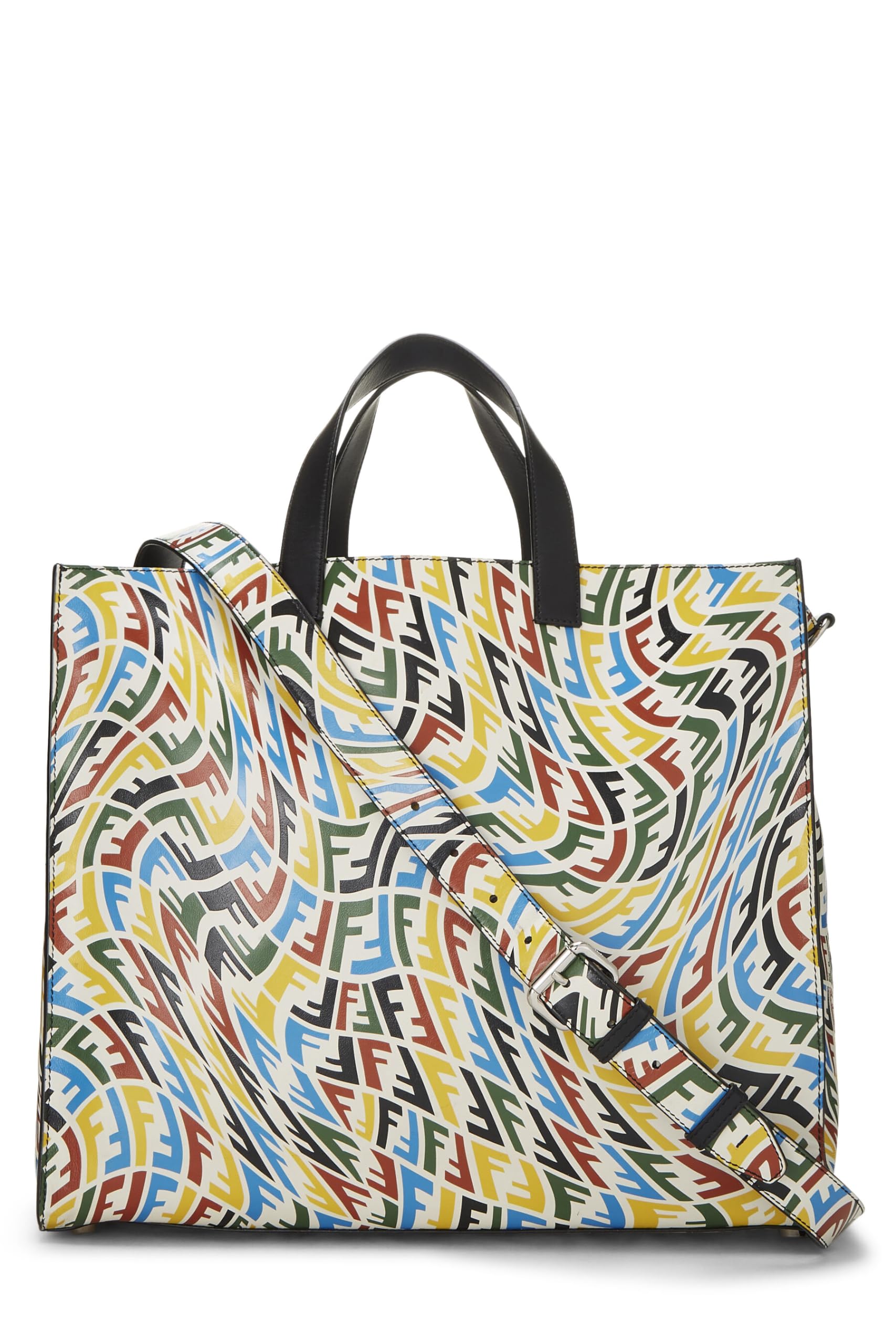 Fendi, Fendi x Sarah Coleman Vertigo Fisheye Shopper Tote, Multi