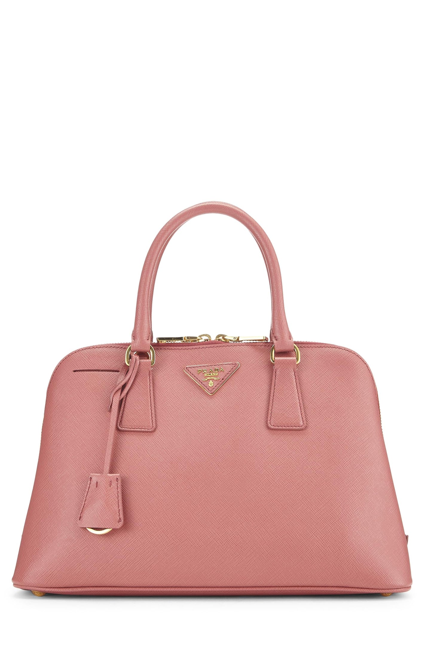 Prada, Pink Saffiano Promenade Medium, Pink Luxury Handbag