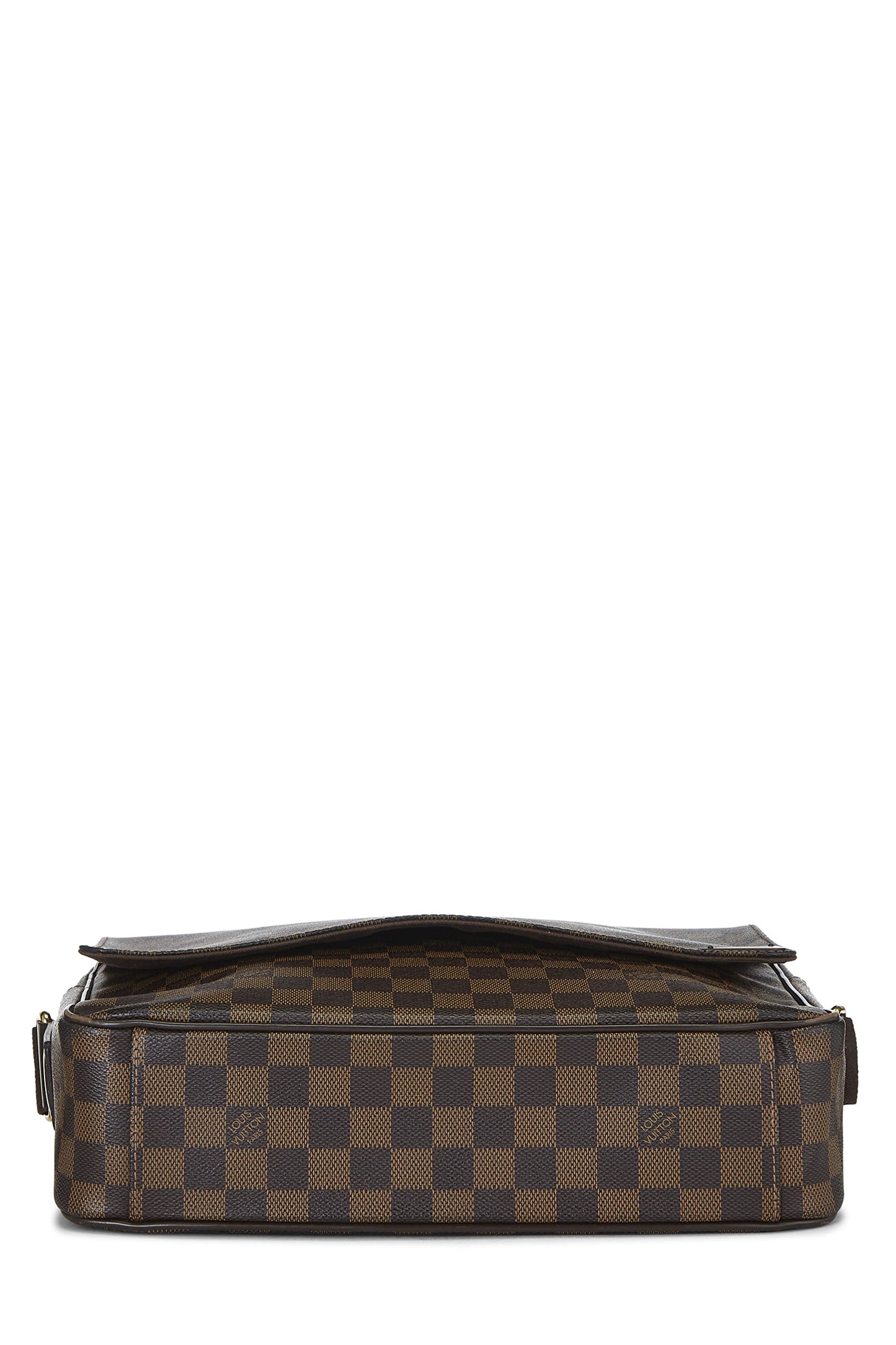 Louis Vuitton, Damier Ebene Shelton MM, Brown