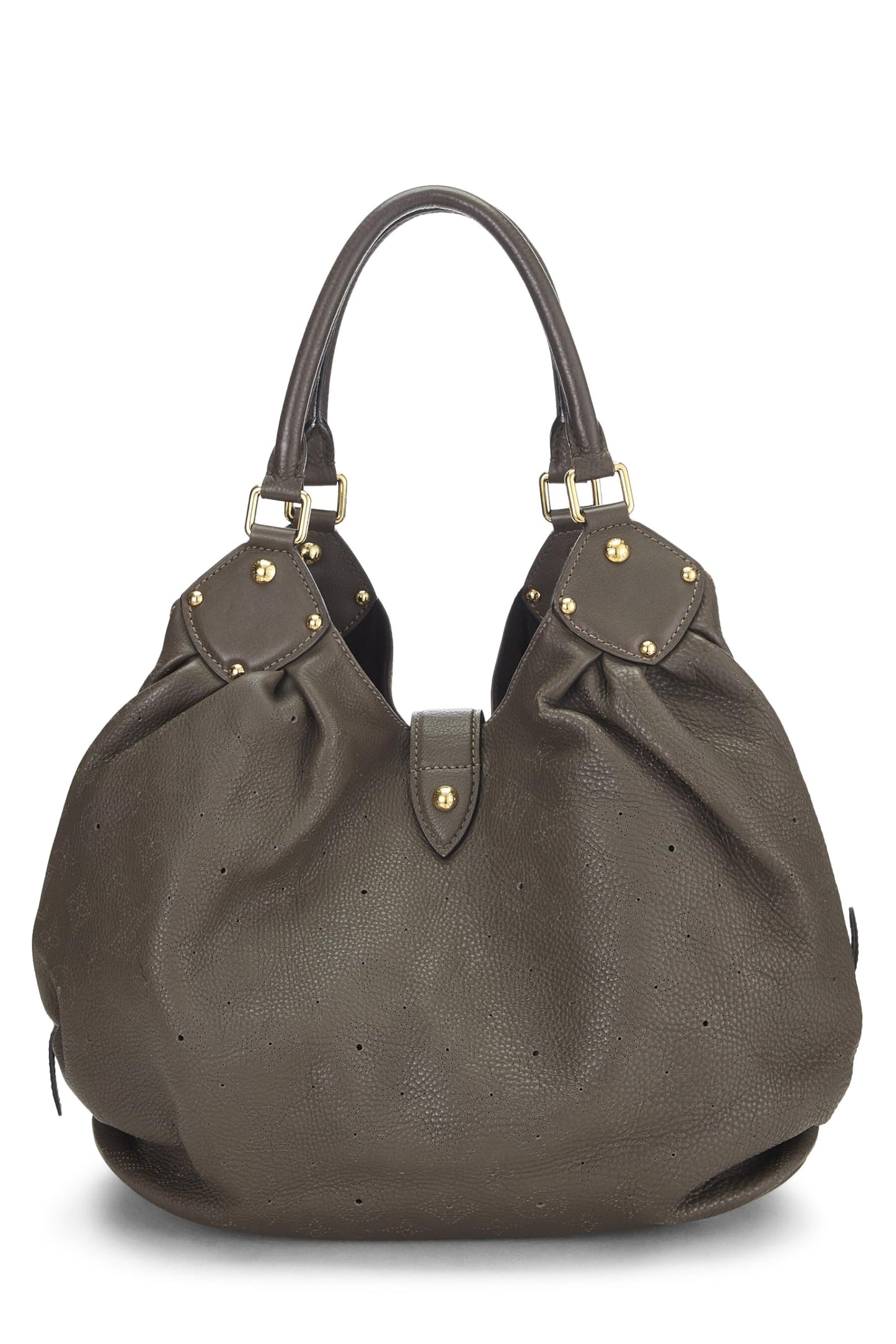 Louis Vuitton, Grey Monogram Mahina Large, Grey
