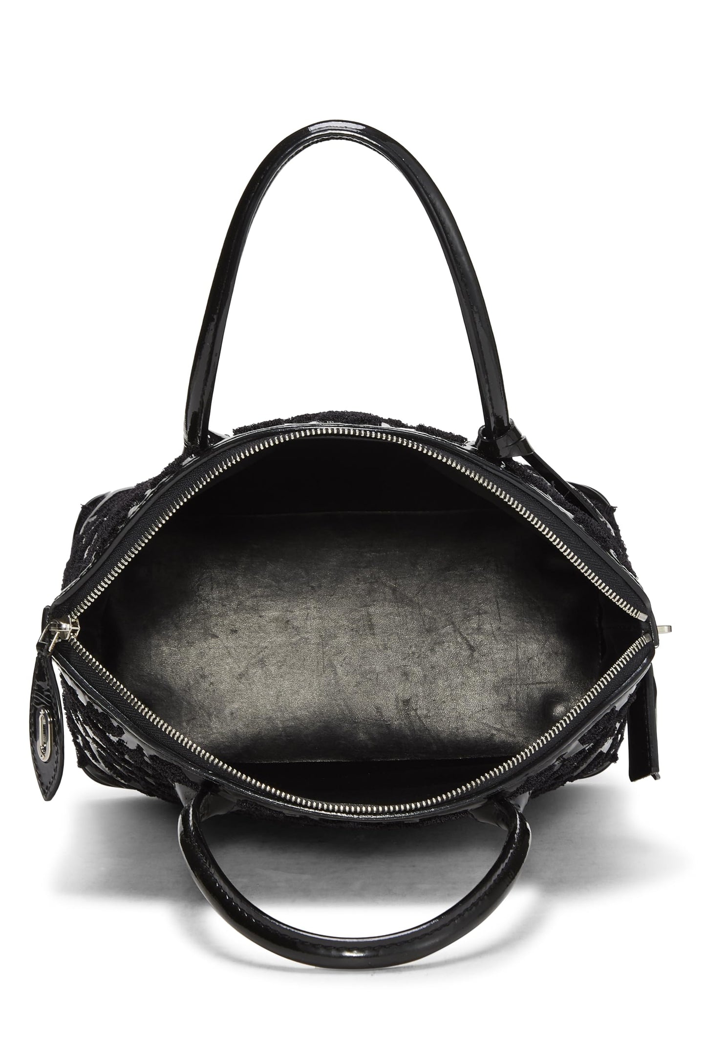 Louis Vuitton, Black Monogram Patent Leather Fascination Lockit, Black