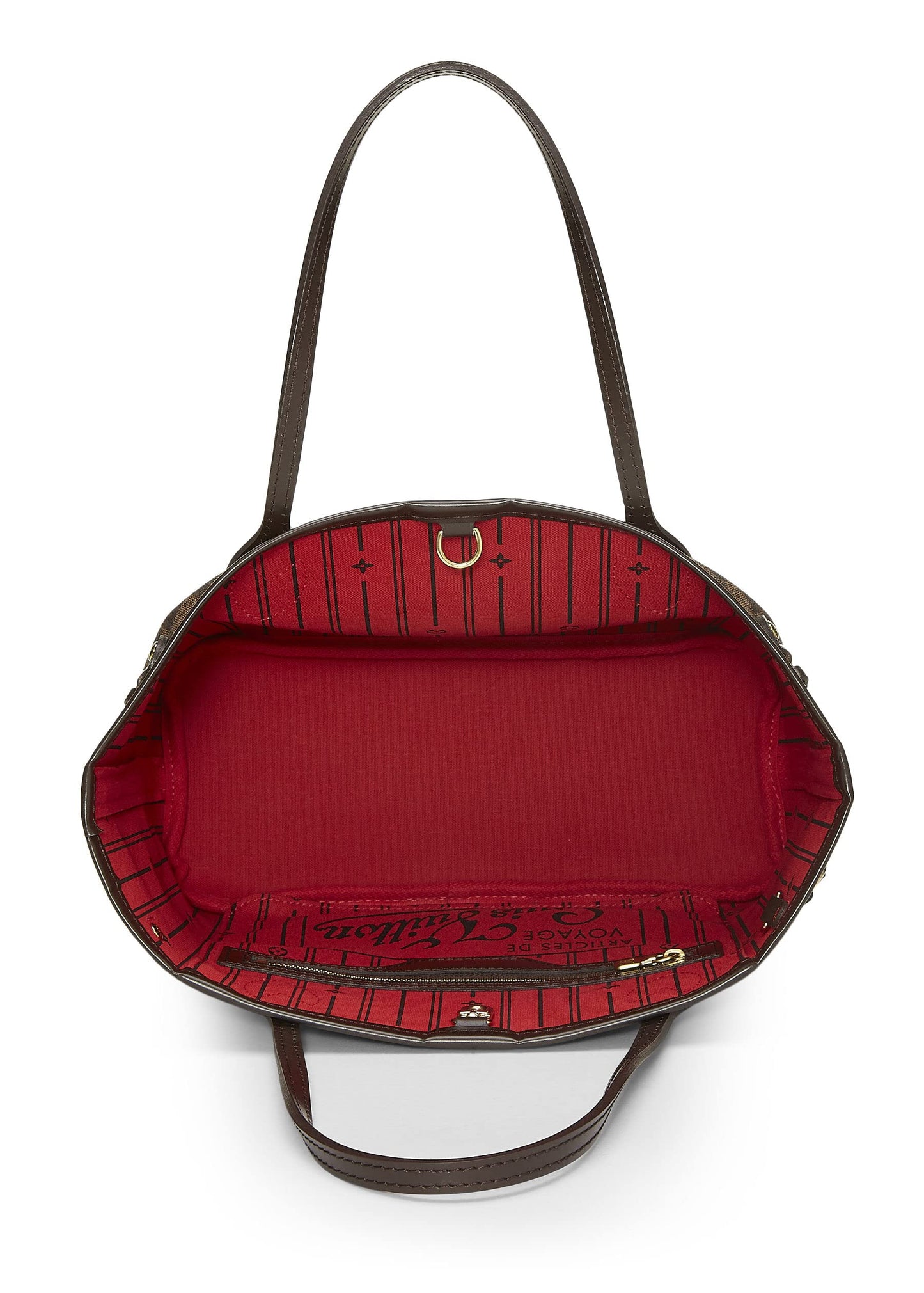 Louis Vuitton, Damier Ebene Neverfull PM, Brown