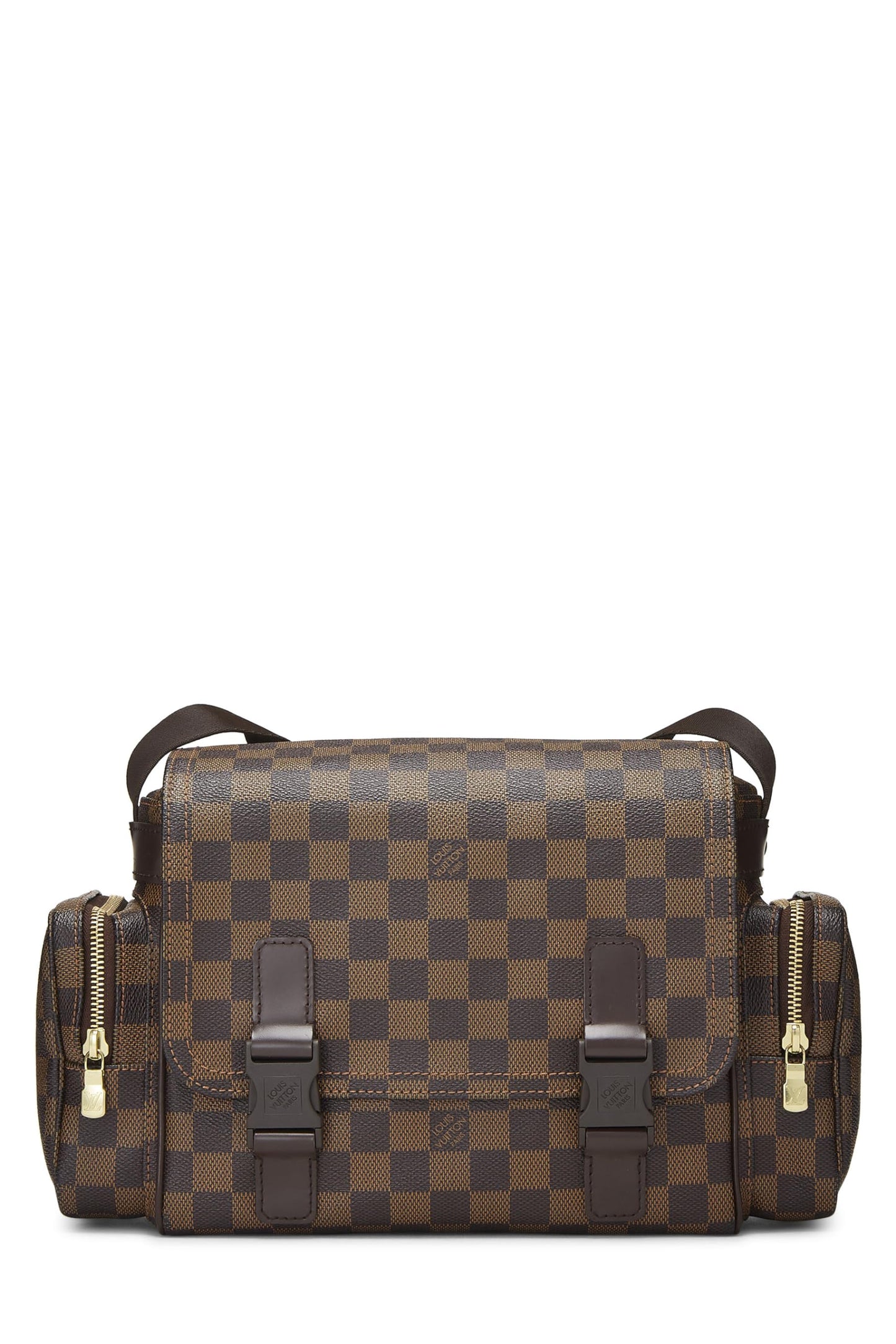 Louis Vuitton, Damier Ebene Melville Messenger, Brown