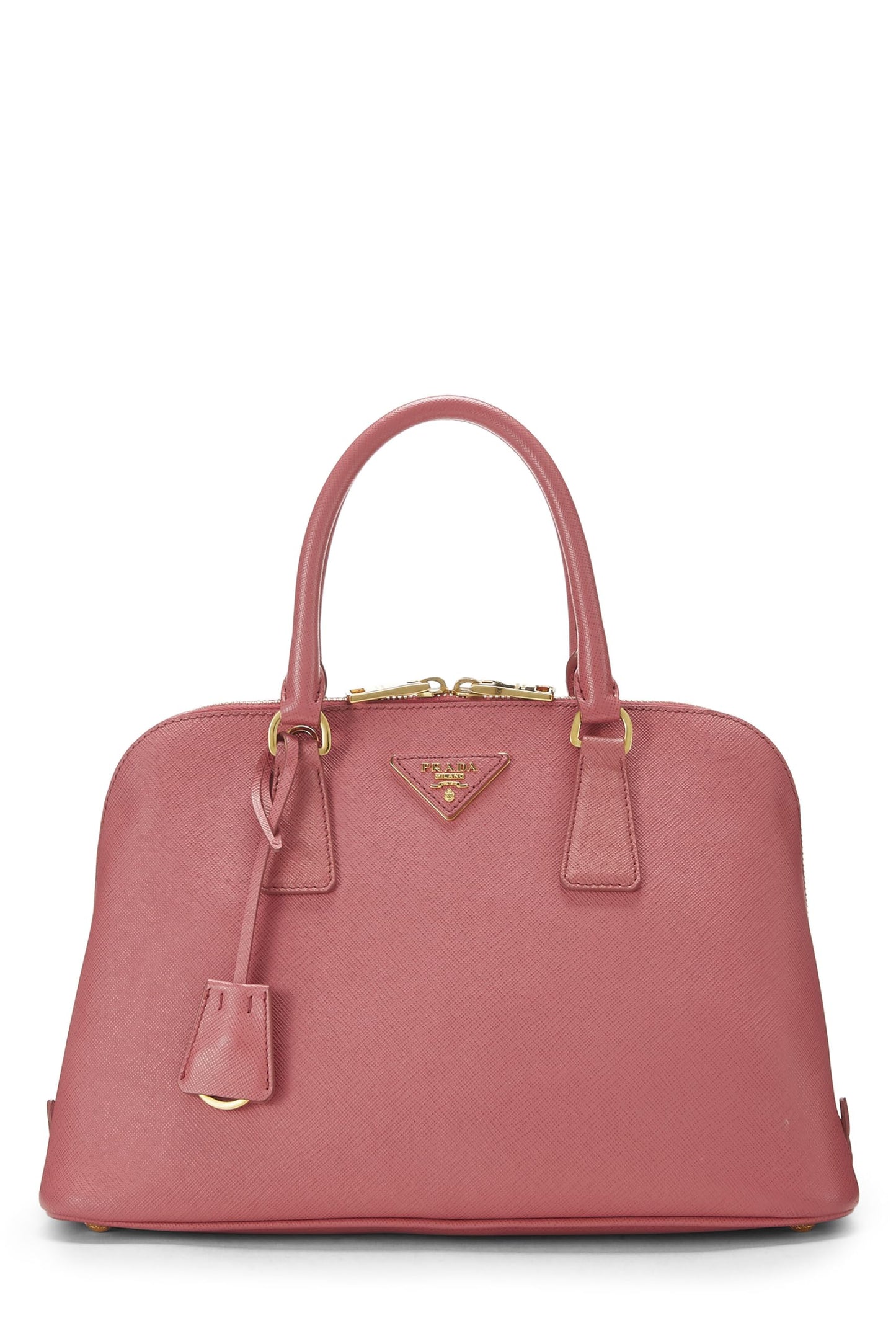 Prada, Blue Saffiano Promenade Medium, Pink Luxury Handbag