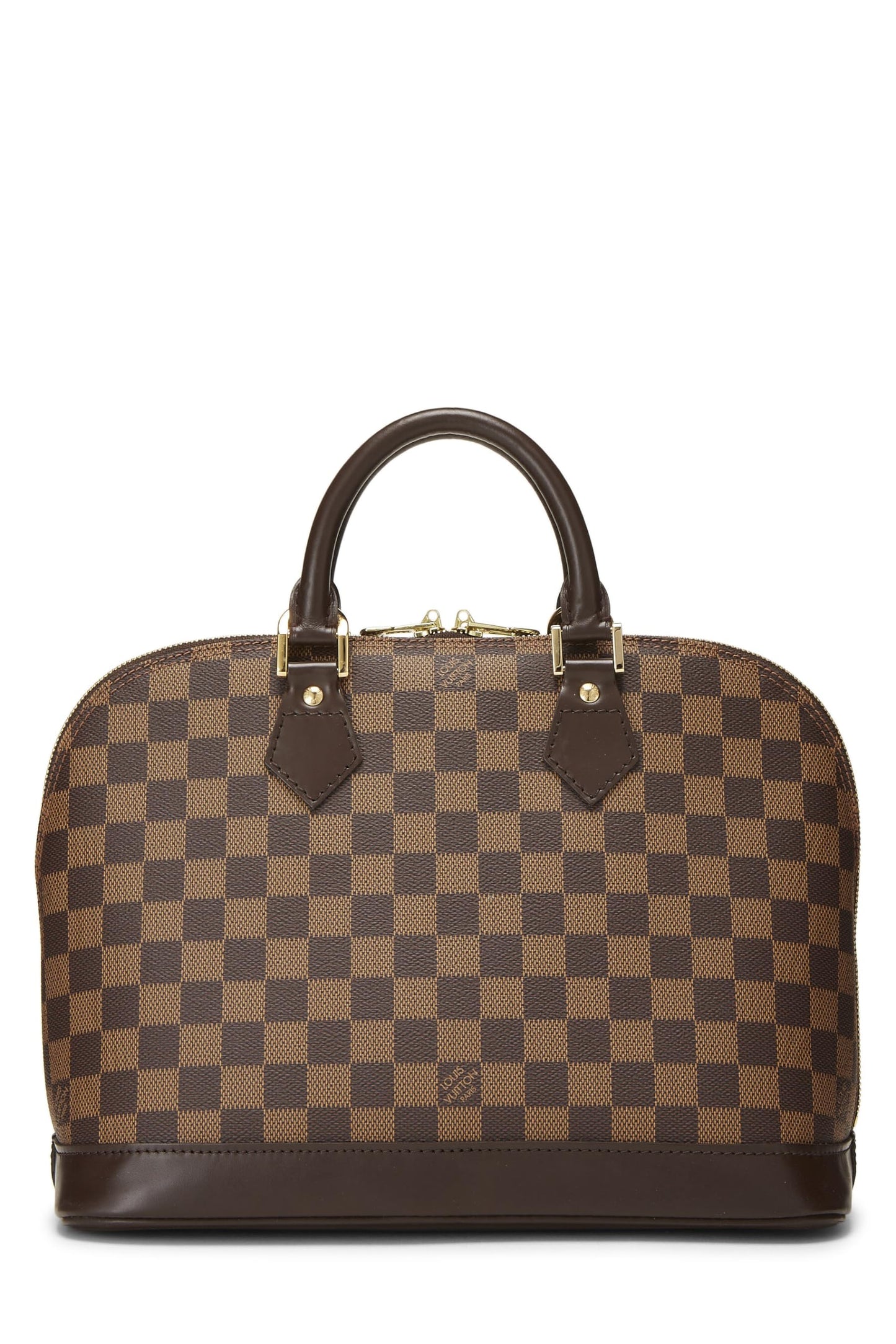 Louis Vuitton, Damier Ebene Alma PM, Brown