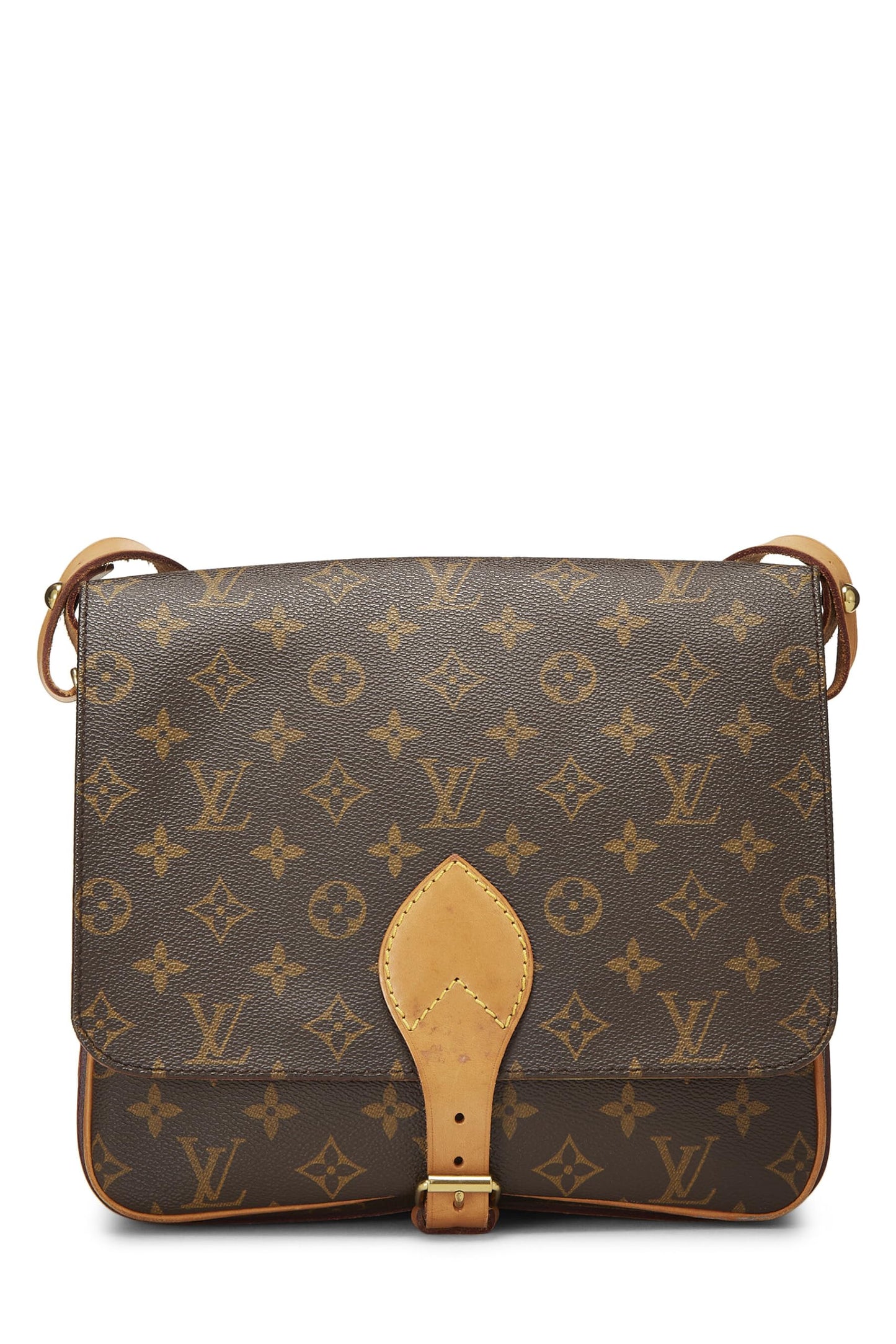 Louis Vuitton, Monogram Canvas Cartouchiere GM, Brown