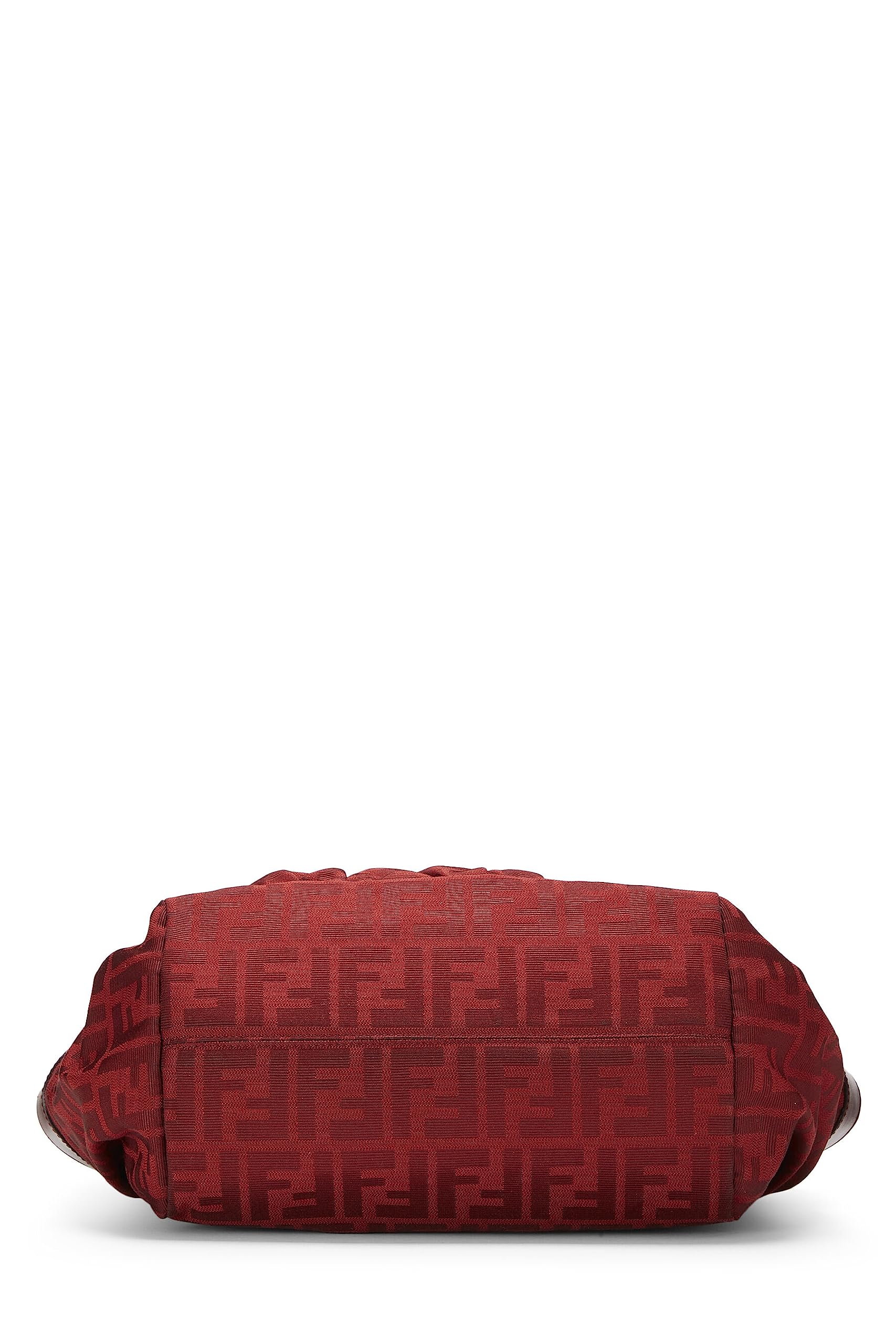 Fendi, Red Zucca Chef Pocket Tote Small, Red