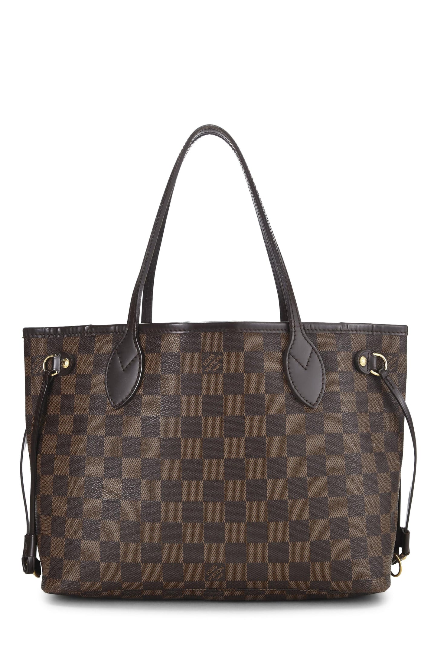 Louis Vuitton, Damier Ebene Neverfull PM, Brown