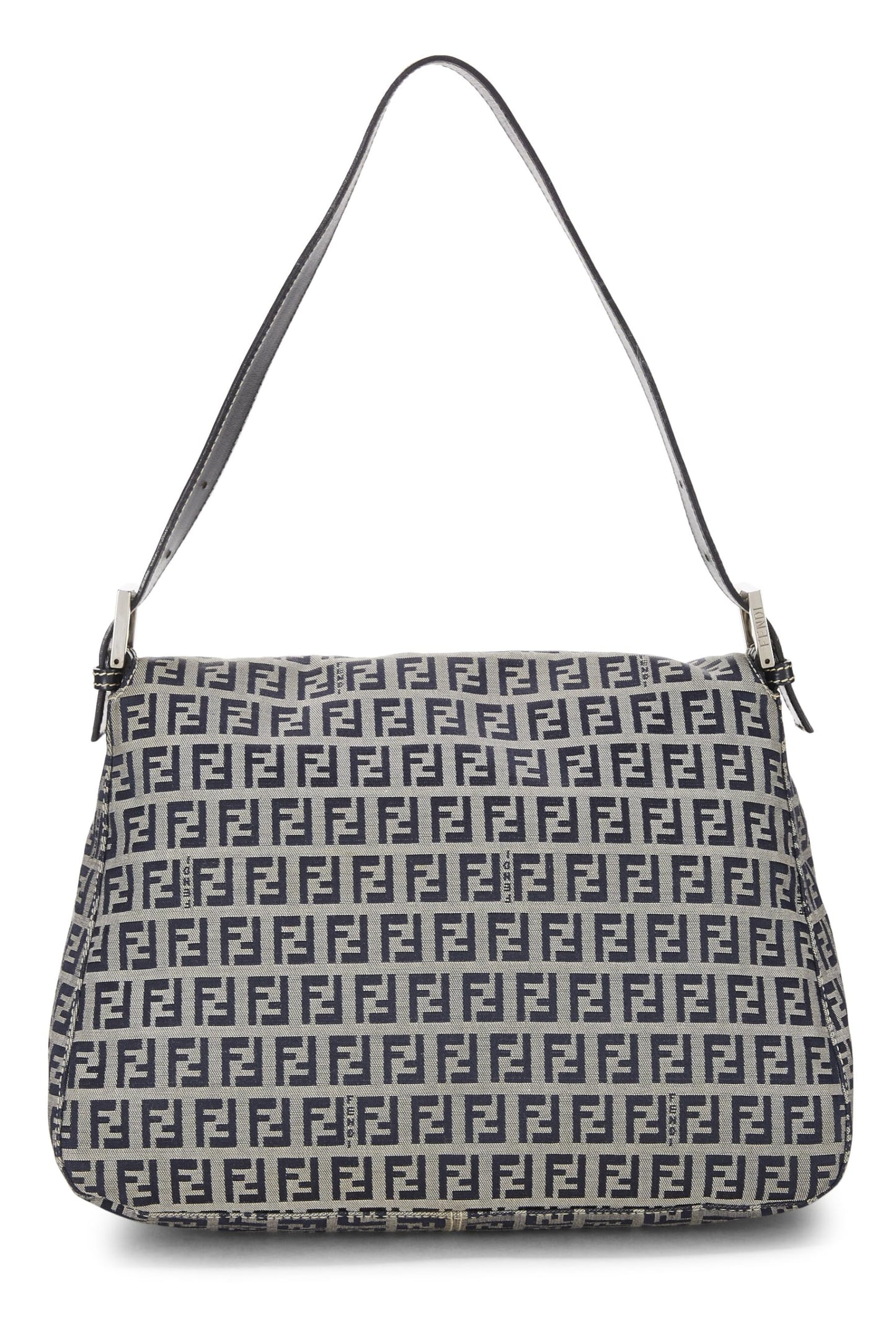 Fendi, Navy Zucchino Canvas Mama, Navy