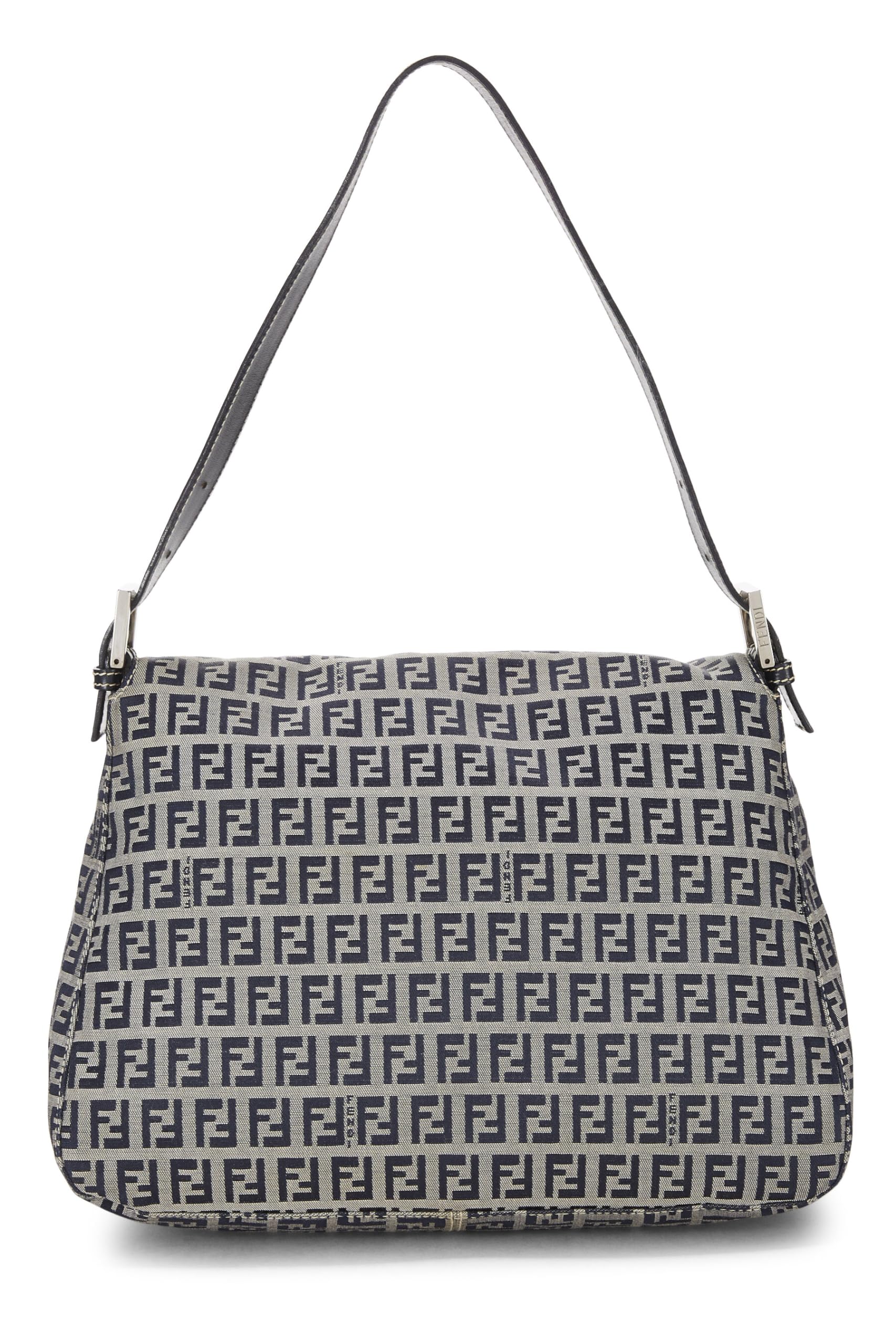 Fendi, Navy Zucchino Canvas Mama, Navy