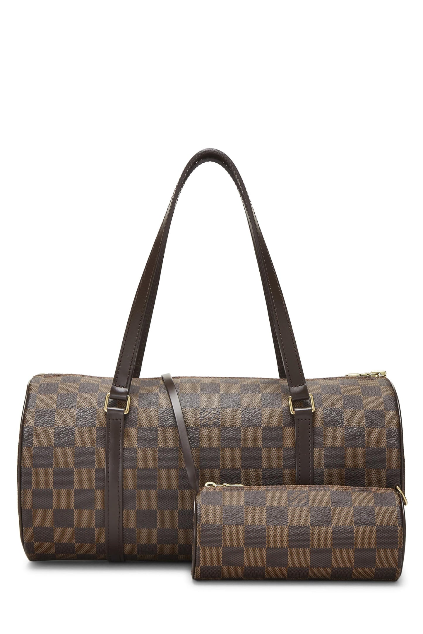 Louis Vuitton, Damier Ebene Papillon 30 & Mini Set, Brown
