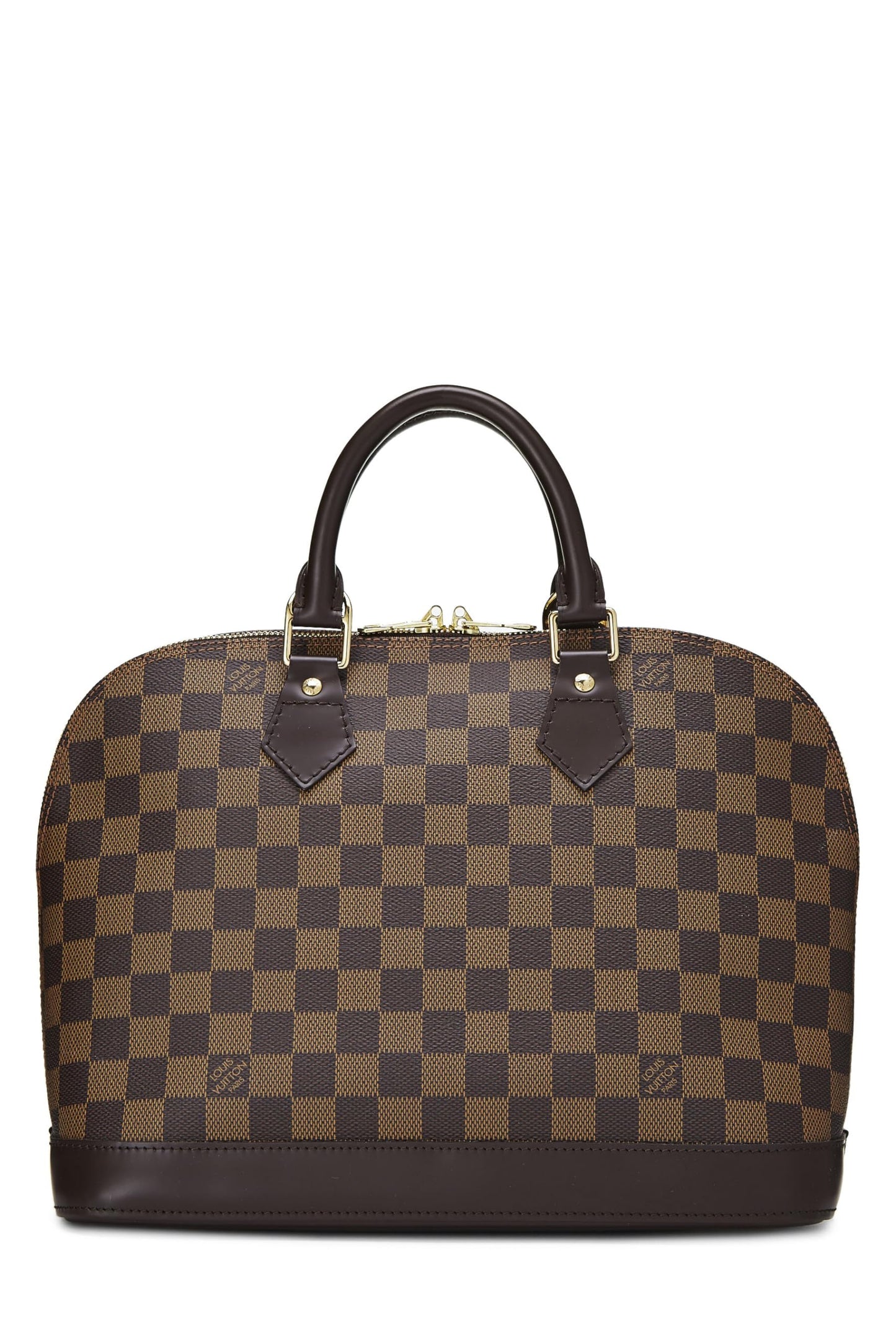 Louis Vuitton, Damier Ebene Alma PM, Brown