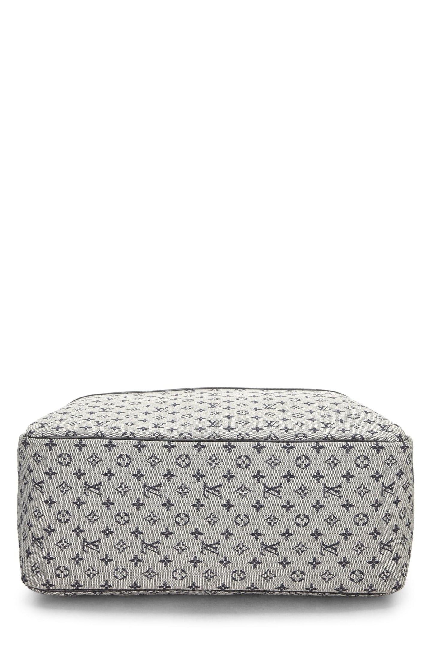 Louis Vuitton, Navy Monogram Mini Lin Deauville, Navy