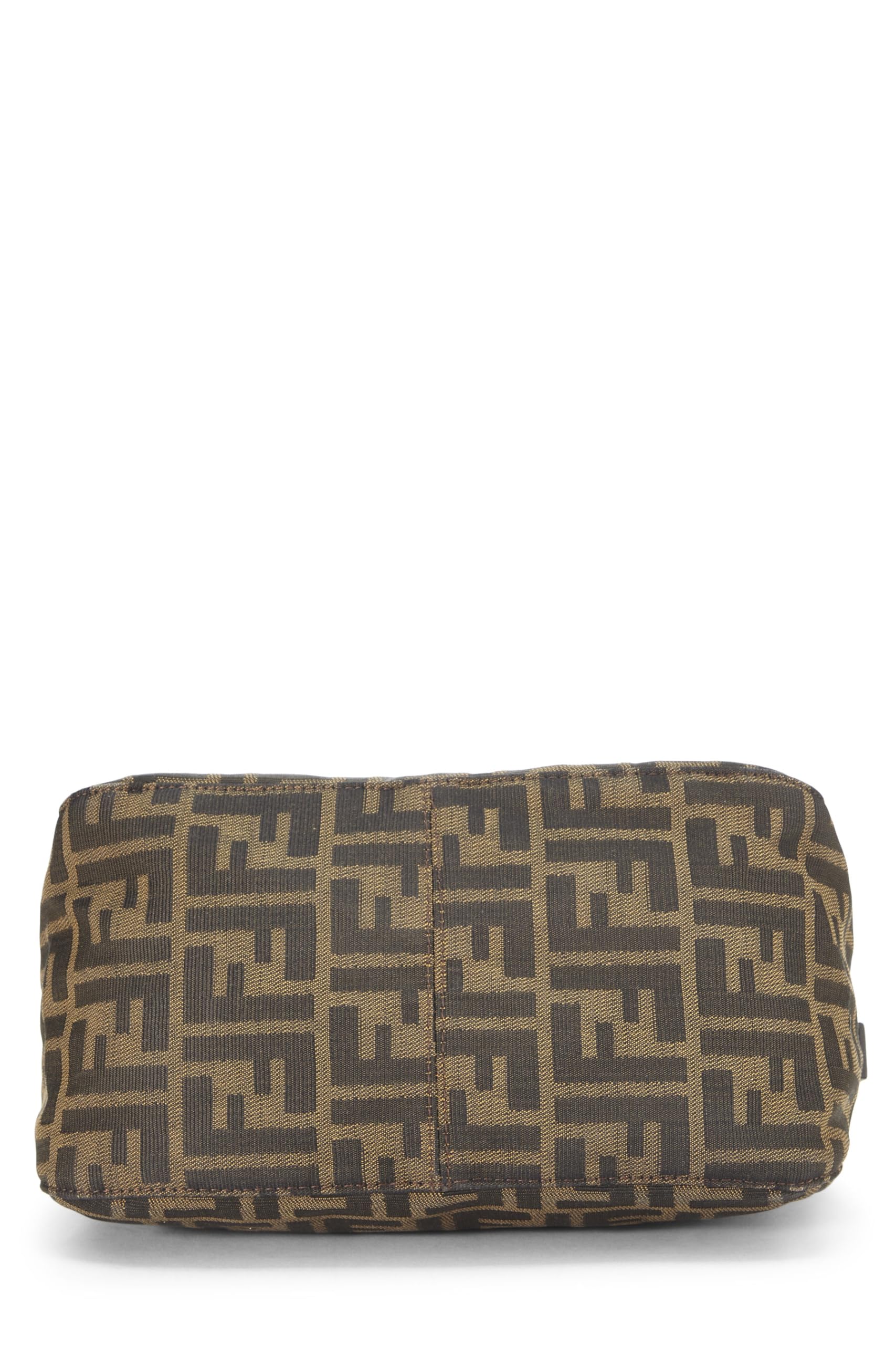 Fendi, Brown Zucca Shoulder Bag, Brown