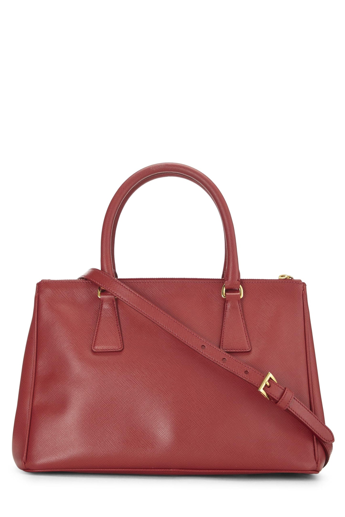 Prada, Red Saffiano Executive Tote Medium, Red