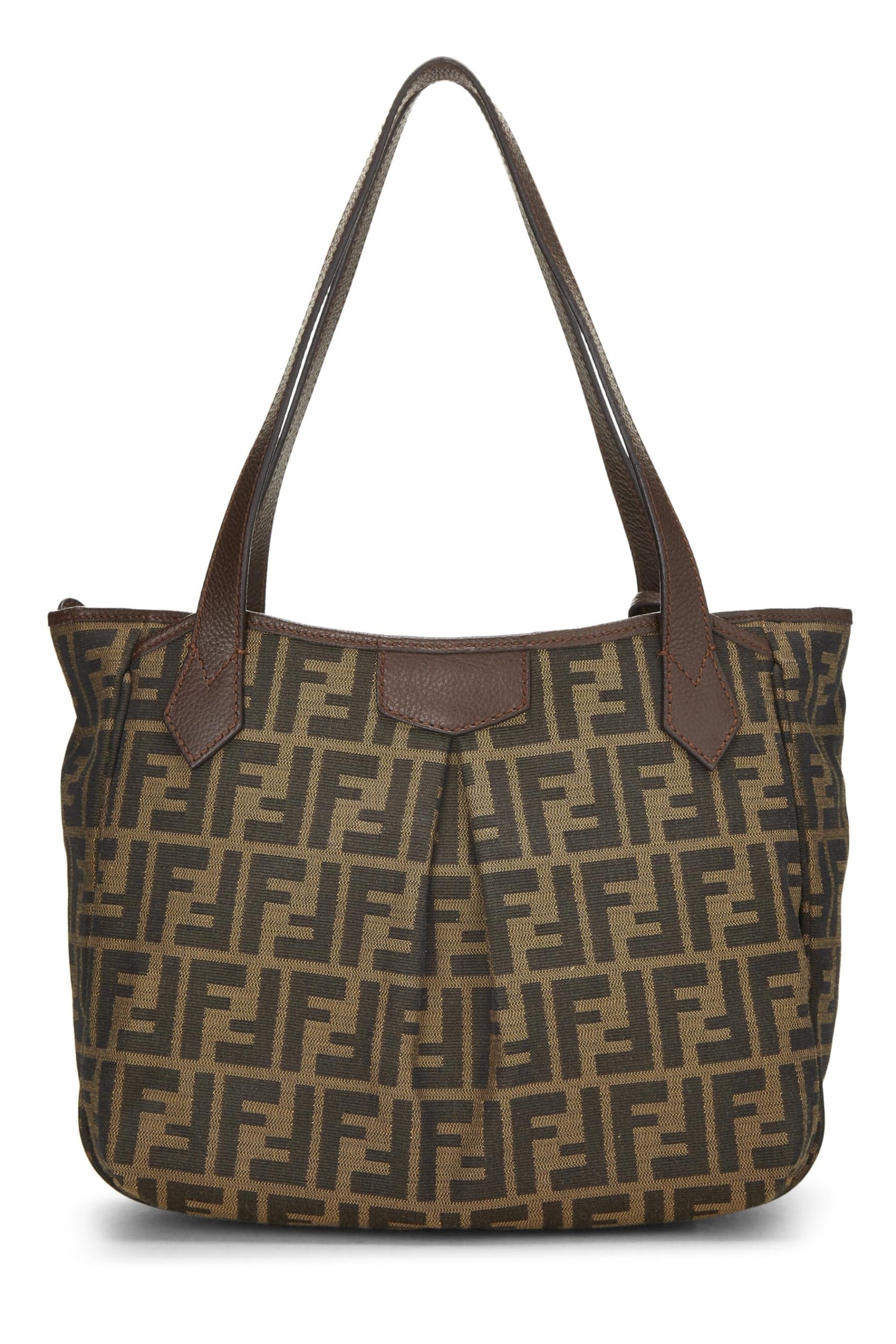 Fendi, Brown Zucca Canvas Grand Shopping Tote Medium, Brown