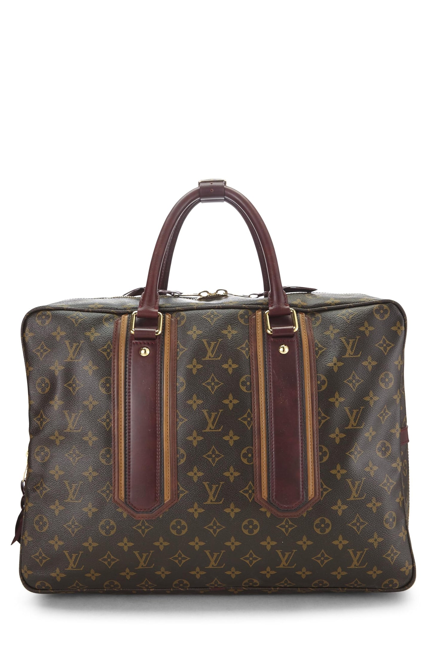 Louis Vuitton, Monogram Bequia Porte Documents, Brown