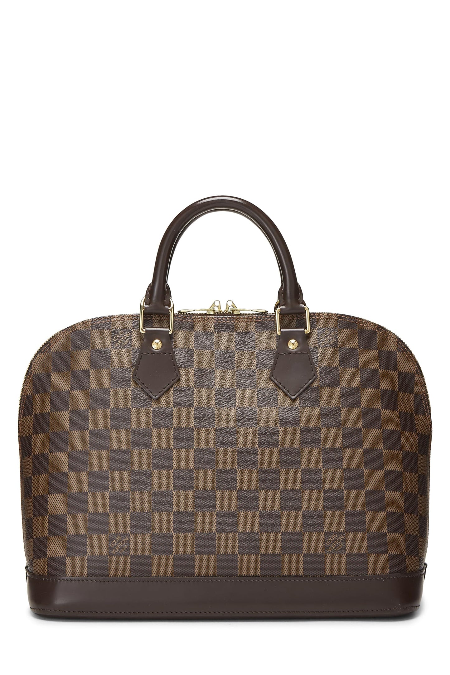 Louis Vuitton, Damier Ebene Alma PM, Brown